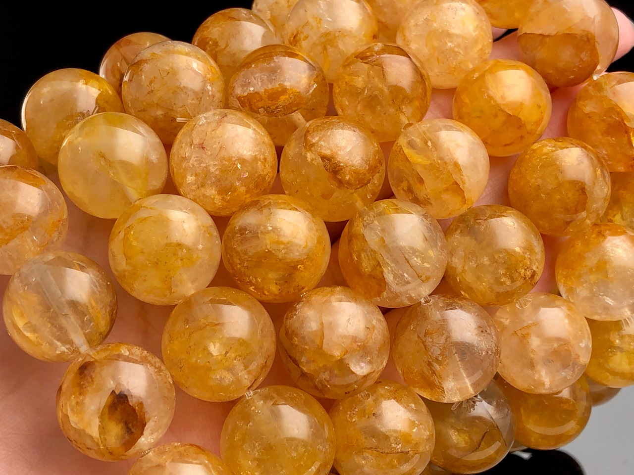 ¥Ö¥é¥¸¥ë»º¡úÅ·Á³ÀХ֥쥹¥ì¥Ã¥È/¥¤¥¨¥í¡¼¥é¥¤¥â¥Ê¥¤¥È¥¤¥ó¥¯¥©¡¼¥Ä(¥ª¡¼¥í¥é¥¯¥©¡¼¥Ä/Aurora Quartz/Limonite in Quartz/³ìÅ´¹Û/¶âµû¿å¾½)/¥é¥¦¥ó¥É/Ìó18mm/1ËÜ¡ÚÅ·Á³ÀÐ/¥Ñ¥ï¡¼¥¹¥È¡¼¥ó¡Û¡Ú¥¢¥á¥ê¥«¥Ä¡¼¥½¥ó¡¦¹á¹ÁŸ¼¨²ñ¡¦À¤³¦³ÆÃϽПÉÊÇ㤤ÉÕ¤±¡Û