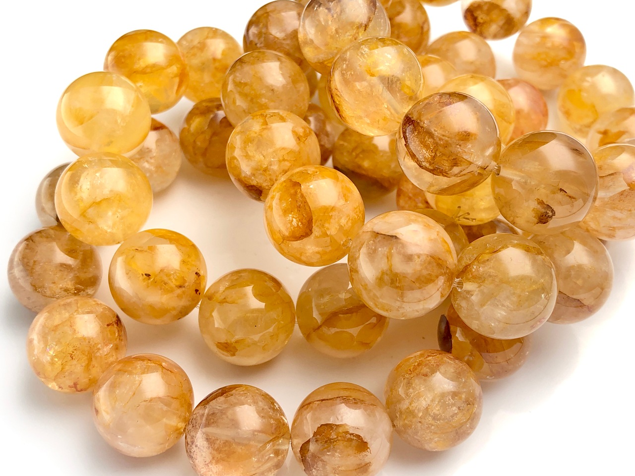 ¥Ö¥é¥¸¥ë»º¡úÅ·Á³ÀХ֥쥹¥ì¥Ã¥È/¥¤¥¨¥í¡¼¥é¥¤¥â¥Ê¥¤¥È¥¤¥ó¥¯¥©¡¼¥Ä(¥ª¡¼¥í¥é¥¯¥©¡¼¥Ä/Aurora Quartz/Limonite in Quartz/³ìÅ´¹Û/¶âµû¿å¾½)/¥é¥¦¥ó¥É/Ìó18mm/1ËÜ¡ÚÅ·Á³ÀÐ/¥Ñ¥ï¡¼¥¹¥È¡¼¥ó¡Û¡Ú¥¢¥á¥ê¥«¥Ä¡¼¥½¥ó¡¦¹á¹ÁŸ¼¨²ñ¡¦À¤³¦³ÆÃϽПÉÊÇ㤤ÉÕ¤±¡Û