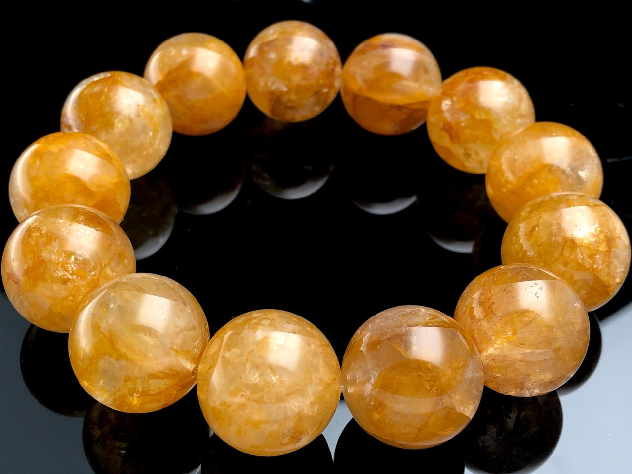 ��1��ʪ�ۥ֥饸�뻺��ŷ���Х֥쥹��å�/���������饤��ʥ��ȥ��󥯥�����(�������饯������/Aurora Quartz/Limonite in Quartz/��Ŵ��/����徽)/�饦���/��19mm/1�ܡ�ŷ����/�ѥ���ȡ���ۡڥ���ꥫ�ġ����󡦹��Ÿ�����������Ͻ�Ÿ���㤤�դ���