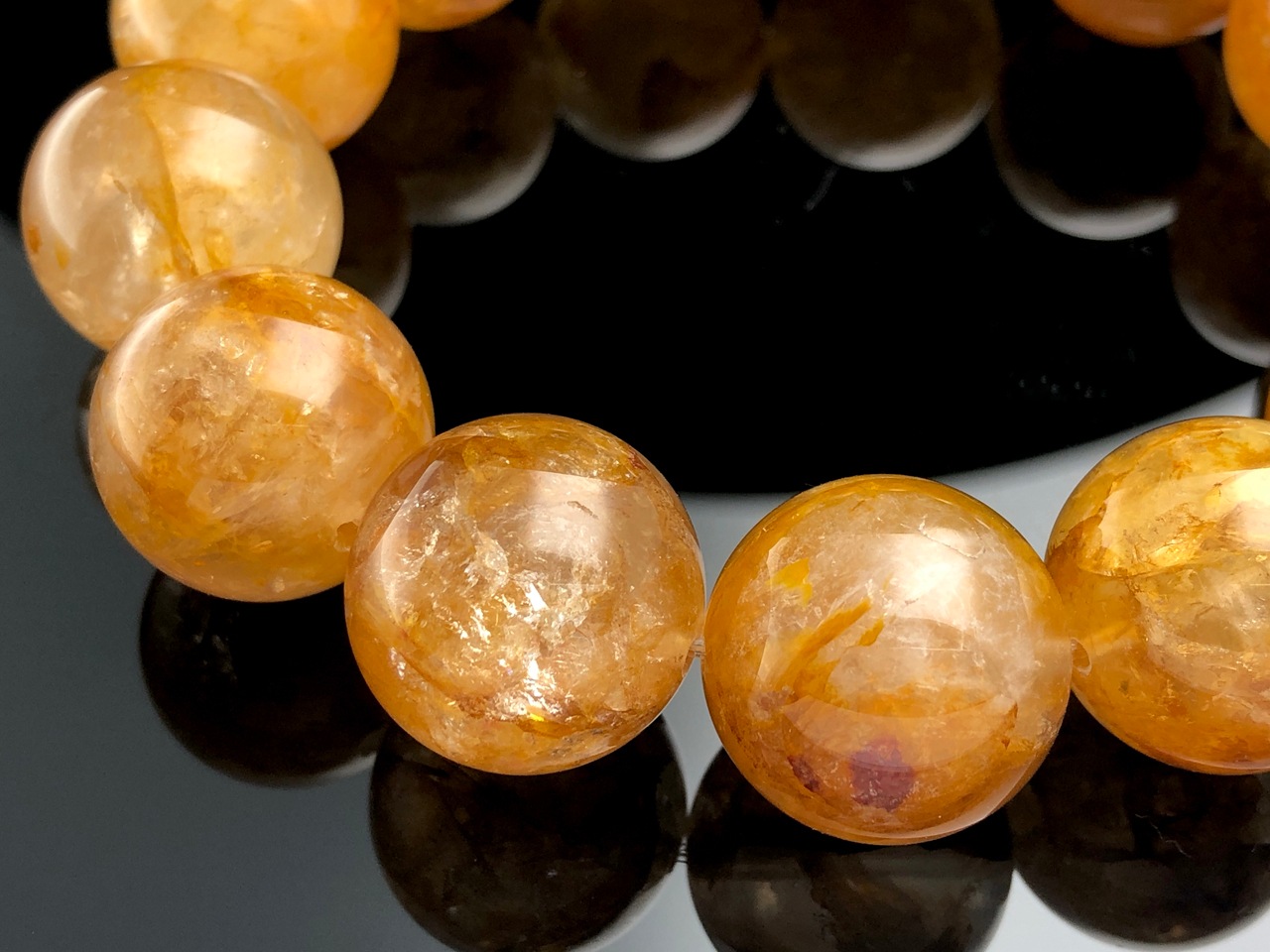 ��1��ʪ�ۥ֥饸�뻺��ŷ���Х֥쥹��å�/���������饤��ʥ��ȥ��󥯥�����(�������饯������/Aurora Quartz/Limonite in Quartz/��Ŵ��/����徽)/�饦���/��19mm/1�ܡ�ŷ����/�ѥ���ȡ���ۡڥ���ꥫ�ġ����󡦹��Ÿ�����������Ͻ�Ÿ���㤤�դ���