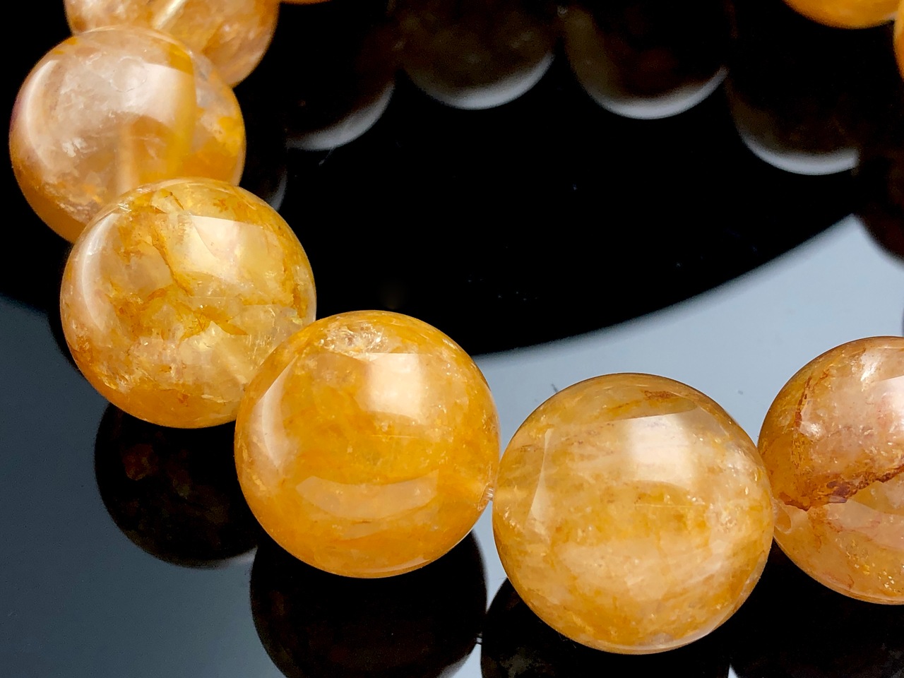 ��1��ʪ�ۥ֥饸�뻺��ŷ���Х֥쥹��å�/���������饤��ʥ��ȥ��󥯥�����(�������饯������/Aurora Quartz/Limonite in Quartz/��Ŵ��/����徽)/�饦���/��19mm/1�ܡ�ŷ����/�ѥ���ȡ���ۡڥ���ꥫ�ġ����󡦹��Ÿ�����������Ͻ�Ÿ���㤤�դ���