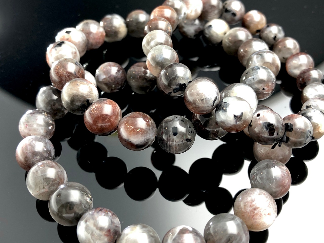 ���������顼��ŷ���Х֥쥹��å�/���ӥ����ȡʷ�Ĺ����Ĺ��/Larvikite��/�饦���/��7mm/1�ܡ�ŷ����/�ѥ���ȡ���ۡڥ���ꥫ�ġ����󡦹��Ÿ�����������Ͻ�Ÿ���㤤�դ���