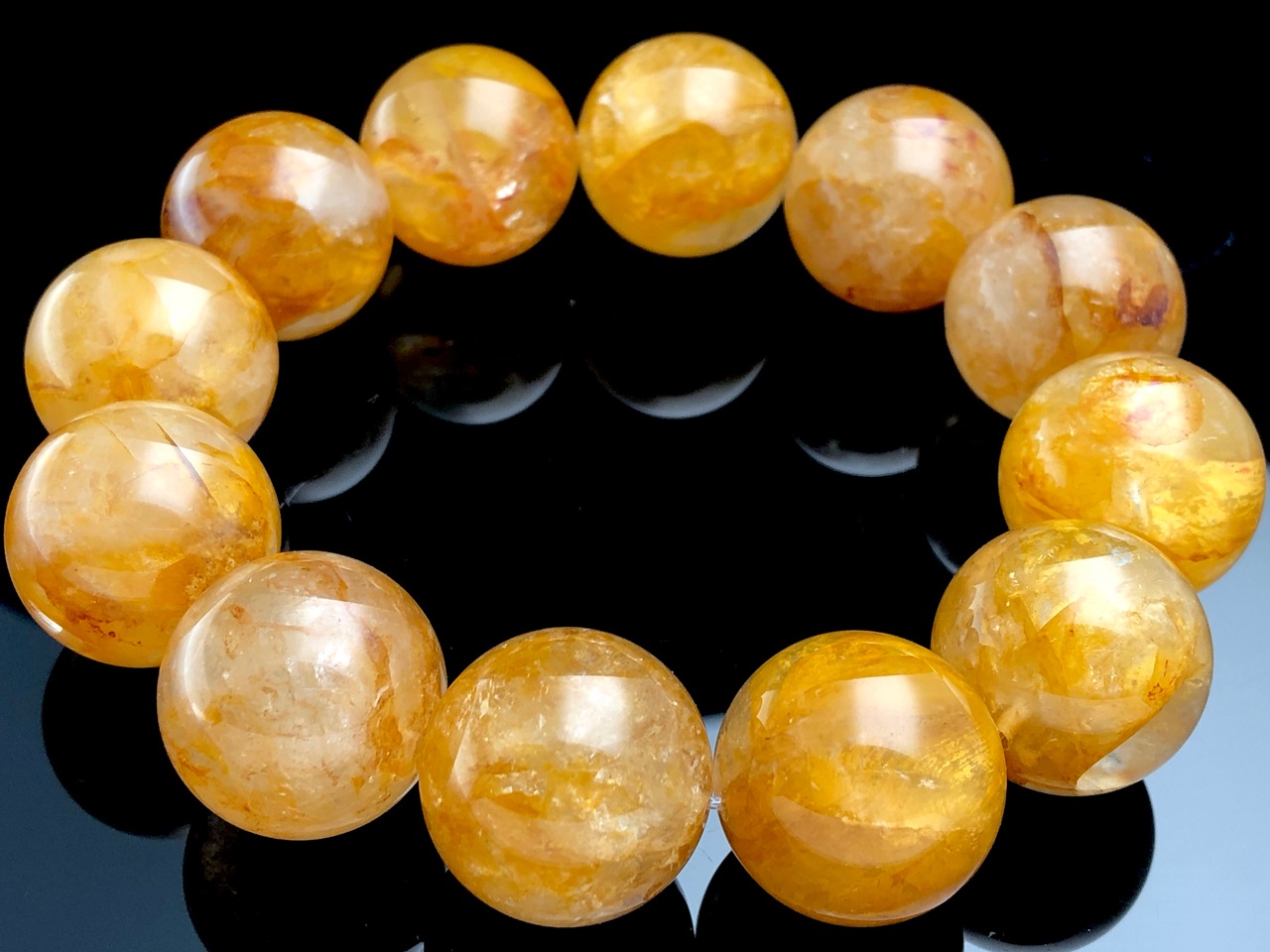 ¡Ú1ÅÀʪ¡Û¥Ö¥é¥¸¥ë»º¡úÅ·Á³ÀХ֥쥹¥ì¥Ã¥È/¥¤¥¨¥í¡¼¥é¥¤¥â¥Ê¥¤¥È¥¤¥ó¥¯¥©¡¼¥Ä(¥ª¡¼¥í¥é¥¯¥©¡¼¥Ä/Aurora Quartz/Limonite in Quartz/³ìÅ´¹Û/¶âµû¿å¾½)/¥é¥¦¥ó¥É/Ìó19mm/1ËÜ¡ÚÅ·Á³ÀÐ/¥Ñ¥ï¡¼¥¹¥È¡¼¥ó¡Û¡Ú¥¢¥á¥ê¥«¥Ä¡¼¥½¥ó¡¦¹á¹ÁŸ¼¨²ñ¡¦À¤³¦³ÆÃϽПÉÊÇ㤤ÉÕ¤±¡Û