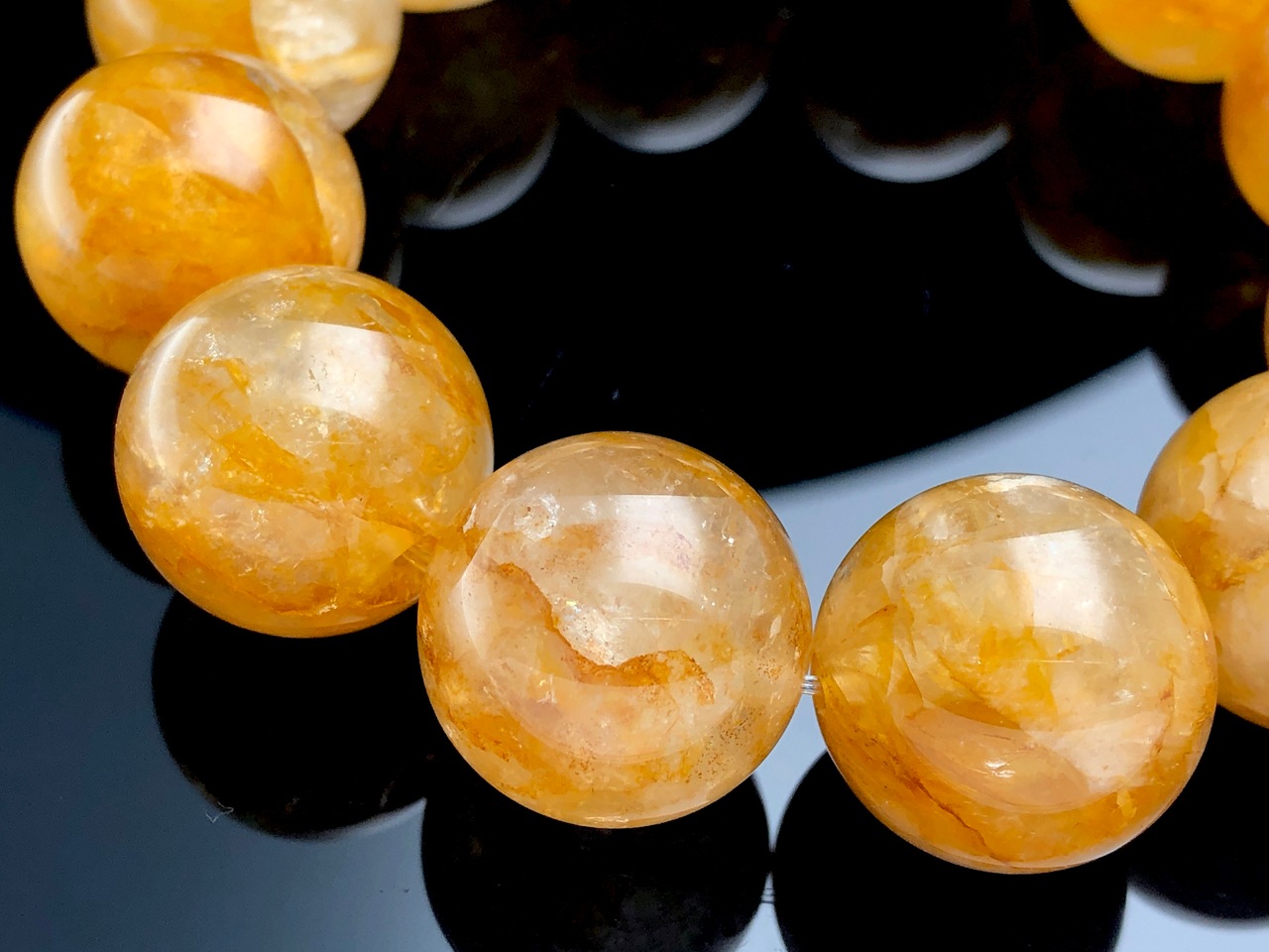 ¡Ú1ÅÀʪ¡Û¥Ö¥é¥¸¥ë»º¡úÅ·Á³ÀХ֥쥹¥ì¥Ã¥È/¥¤¥¨¥í¡¼¥é¥¤¥â¥Ê¥¤¥È¥¤¥ó¥¯¥©¡¼¥Ä(¥ª¡¼¥í¥é¥¯¥©¡¼¥Ä/Aurora Quartz/Limonite in Quartz/³ìÅ´¹Û/¶âµû¿å¾½)/¥é¥¦¥ó¥É/Ìó19mm/1ËÜ¡ÚÅ·Á³ÀÐ/¥Ñ¥ï¡¼¥¹¥È¡¼¥ó¡Û¡Ú¥¢¥á¥ê¥«¥Ä¡¼¥½¥ó¡¦¹á¹ÁŸ¼¨²ñ¡¦À¤³¦³ÆÃϽПÉÊÇ㤤ÉÕ¤±¡Û