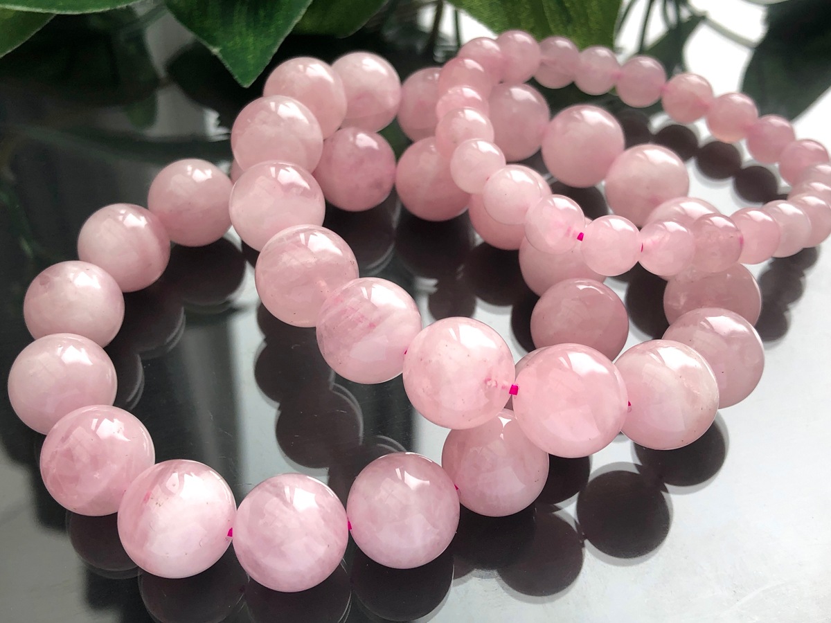 ǥץԥ󥯥顼ޥ뻺ǥץġŷХ֥쥹å/ޥǥץġRose Quartz/б/бѡ/饦/12mm/1ܡŷ/ѥȡۡڥꥫġ󡦹ŸϽŸ㤤դ