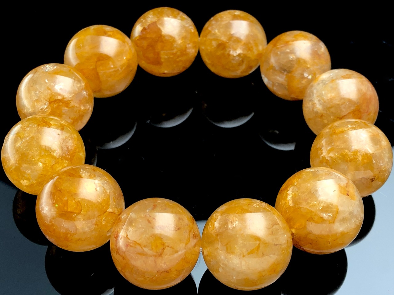 ��1��ʪ�ۥ֥饸�뻺��ŷ���Х֥쥹��å�/���������饤��ʥ��ȥ��󥯥�����(�������饯������/Aurora Quartz/Limonite in Quartz/��Ŵ��/����徽)/�饦���/��19mm/1�ܡ�ŷ����/�ѥ���ȡ���ۡڥ���ꥫ�ġ����󡦹��Ÿ�����������Ͻ�Ÿ���㤤�դ���