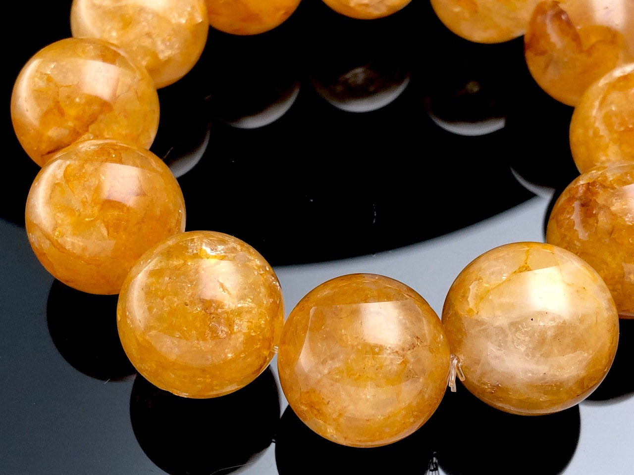 ��1��ʪ�ۥ֥饸�뻺��ŷ���Х֥쥹��å�/���������饤��ʥ��ȥ��󥯥�����(�������饯������/Aurora Quartz/Limonite in Quartz/��Ŵ��/����徽)/�饦���/��19mm/1�ܡ�ŷ����/�ѥ���ȡ���ۡڥ���ꥫ�ġ����󡦹��Ÿ�����������Ͻ�Ÿ���㤤�դ���