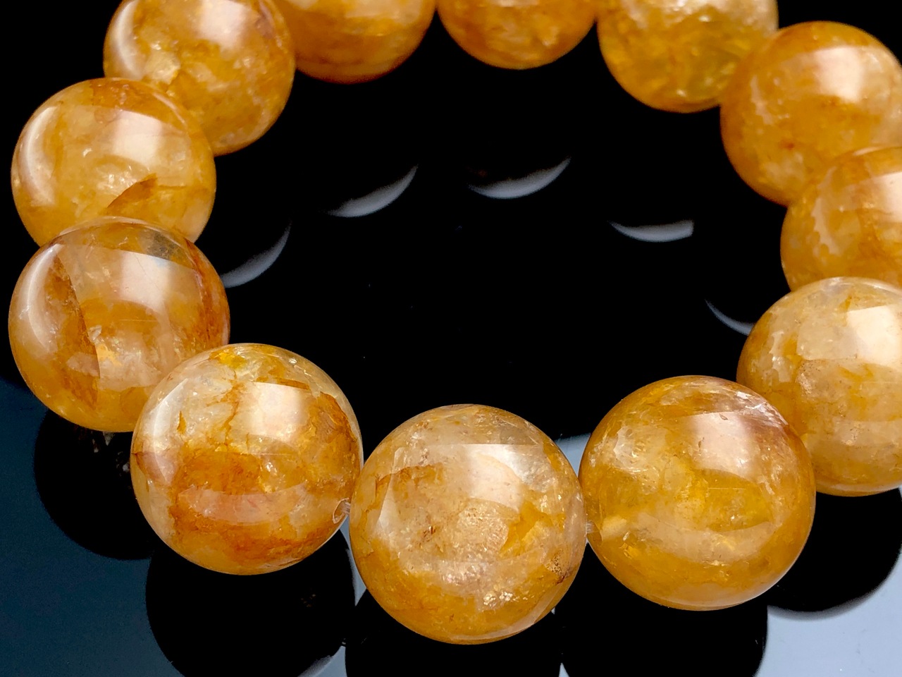 ��1��ʪ�ۥ֥饸�뻺��ŷ���Х֥쥹��å�/���������饤��ʥ��ȥ��󥯥�����(�������饯������/Aurora Quartz/Limonite in Quartz/��Ŵ��/����徽)/�饦���/��19mm/1�ܡ�ŷ����/�ѥ���ȡ���ۡڥ���ꥫ�ġ����󡦹��Ÿ�����������Ͻ�Ÿ���㤤�դ���