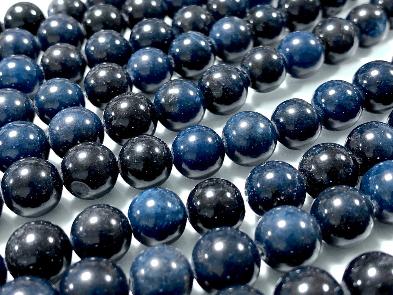 ネックレス｜幸運・厄除け｜美しい色合いのラピスラズリ×天然色モリオン ネックレス｜幸運・厄除け｜美しい色合いのラピスラズリ×天然色