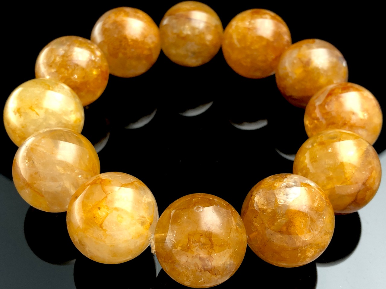 ��1��ʪ�ۥ֥饸�뻺��ŷ���Х֥쥹��å�/���������饤��ʥ��ȥ��󥯥�����(�������饯������/Aurora Quartz/Limonite in Quartz/��Ŵ��/����徽)/�饦���/��20-21mm/1�ܡ�ŷ����/�ѥ���ȡ���ۡڥ���ꥫ�ġ����󡦹��Ÿ�����������Ͻ�Ÿ���㤤�դ���