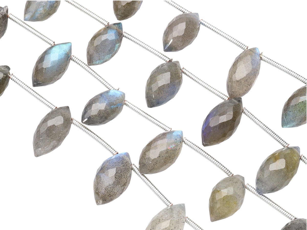 �����м��۹��ʼ�����ɥӡ�����������ȯ���ȥ��åȡ�ŷ���Хӡ���/��֥�ɥ饤�ȡ�Labradorite/�⳥Ĺ�С�/�ޡ��������å�/��10-13��4-7��5-8mm/1Ϣ��ŷ����/�ѥ���ȡ���ۡڥ���ꥫ�ġ����󡦹��Ÿ�����������Ͻ�Ÿ���㤤�դ���