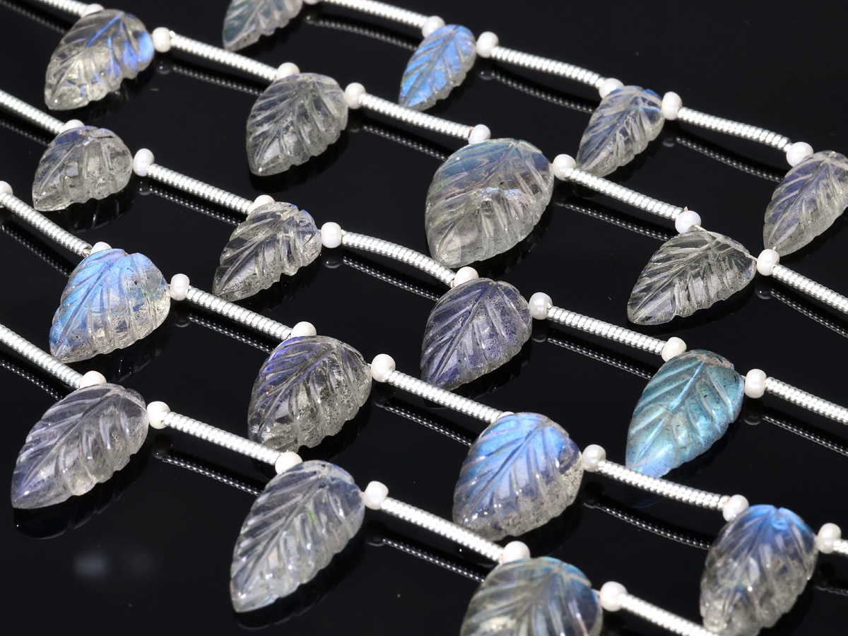 �����м��۹��ʼ�����ɥӡ�����������ȯ���ȥ��åȡ�ŷ���Хӡ���/��֥�ɥ饤�ȡ�Labradorite/�⳥Ĺ�С�/�꡼�ե��åȡ�����ǡ������/��7-16��3-9��2-4mm/1Ϣ��ŷ����/�ѥ���ȡ���ۡڥ���ꥫ�ġ����󡦹��Ÿ�����������Ͻ�Ÿ���㤤�դ���