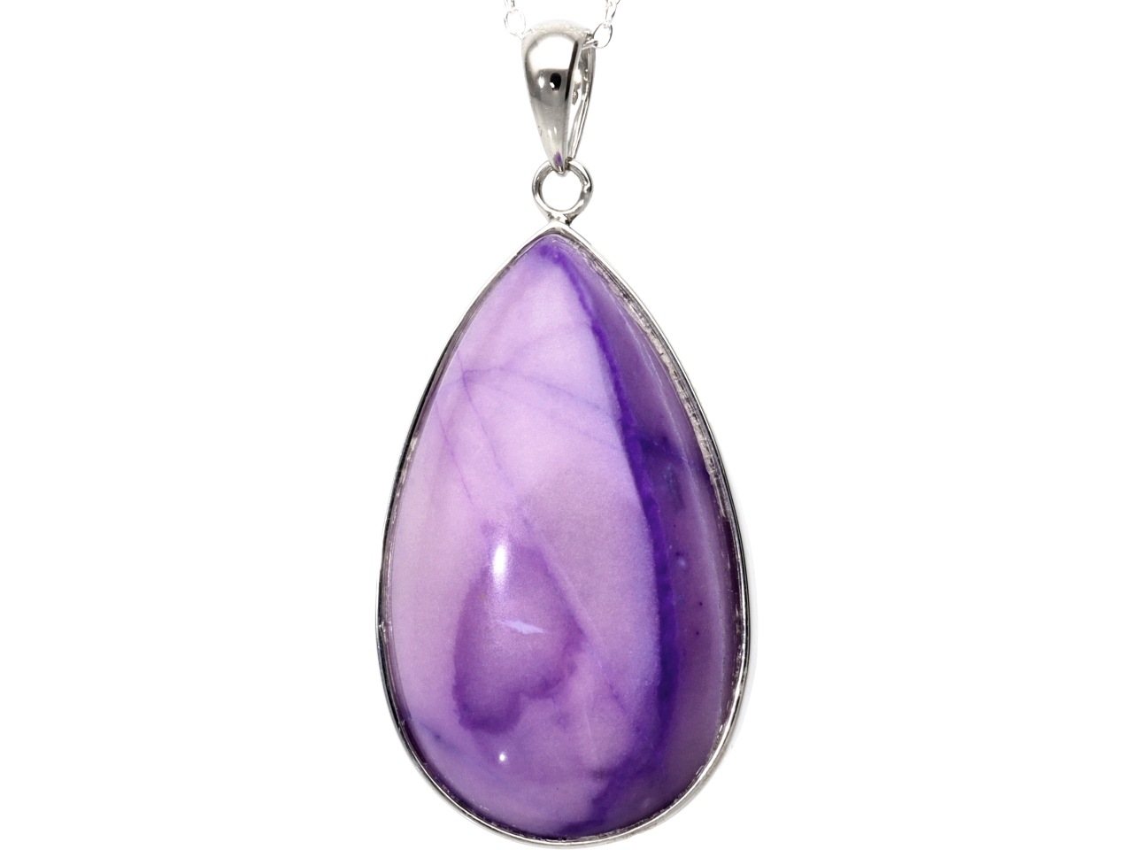 希少石★世界三大ヒーリングストーン★sv925製/天然石/チャロアイト(チャロ石/Charoite)/ペンダントトップ/ネックレス/1個 ☆世界3大ヒーリングストーン☆天然石スギライト\u0026ラリマー