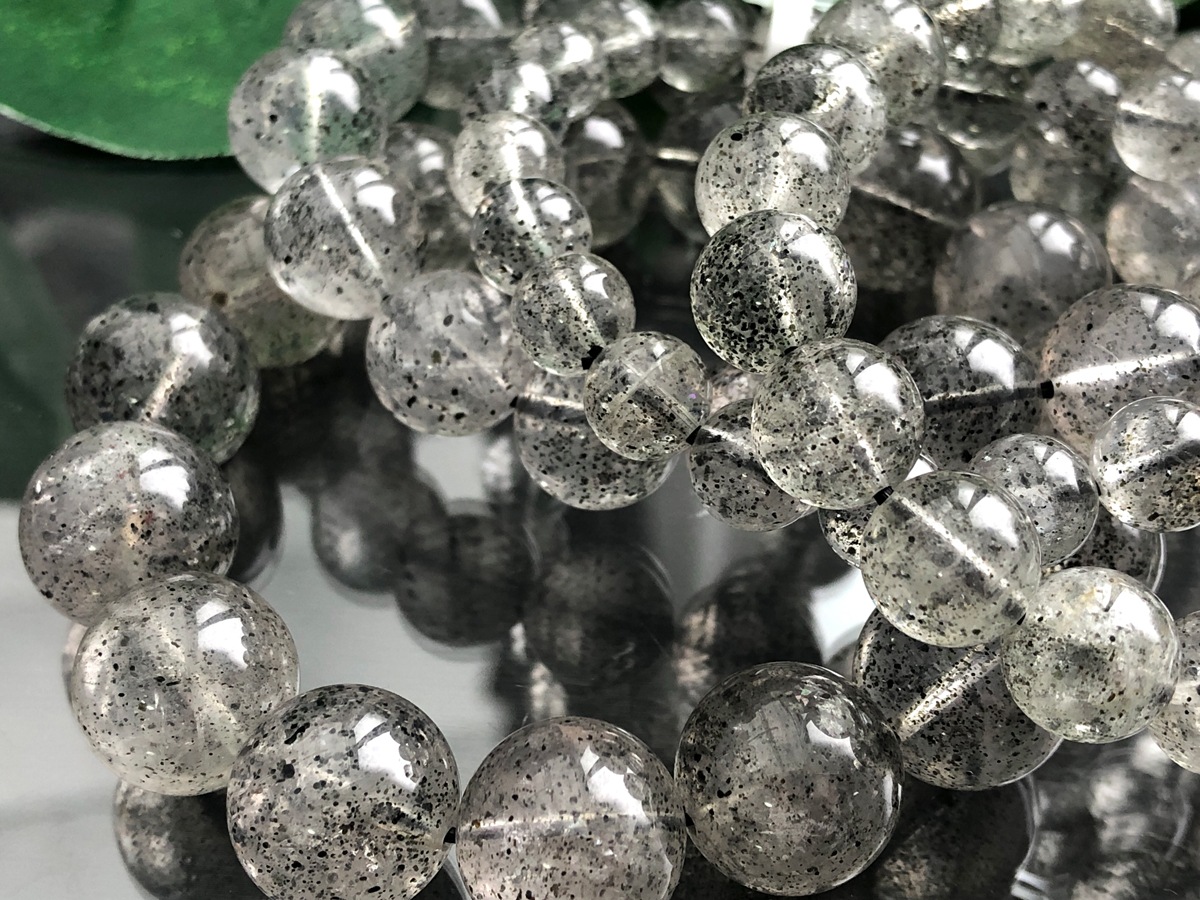 【希少石/最強品質】MIXレピドライトシリカ＊約11mm＊　天然石ブレスレット 希少石/最強品質】MIXレピドライトシリカ＊約11mm＊ 天然石