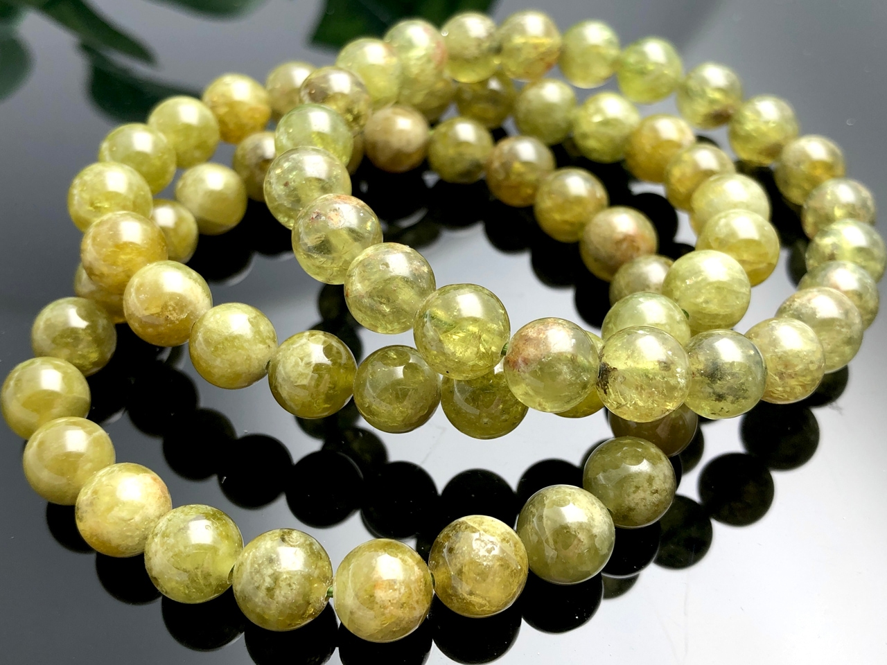 レア　高品質　グリーンガーネット　スフィア　天然石 レア高品質グリーンガーネットスフィア天然石