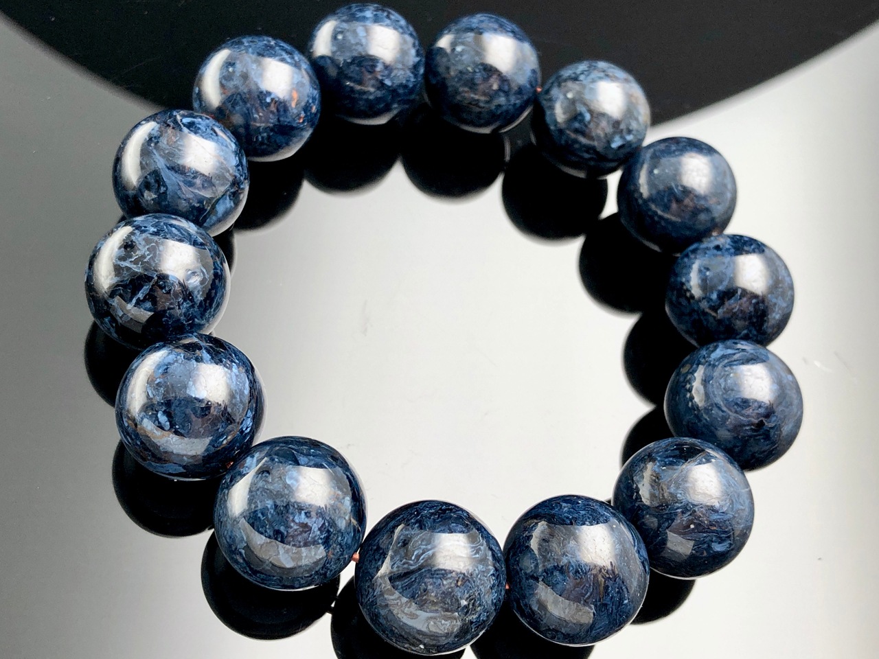 ��1��ʪ�۴������ݽ�Ū�����ͤȿ��̡��ʥߥӥ�����ŷ���Х֥쥹��å�/5A/�֥롼�ԡ����������ȡ�Pietersite/�����С�/�饦���/��15mm/1�ܡ�ŷ����/�ѥ���ȡ���ۡڥ���ꥫ�ġ����󡦹��Ÿ�����������Ͻ�Ÿ���㤤�դ���