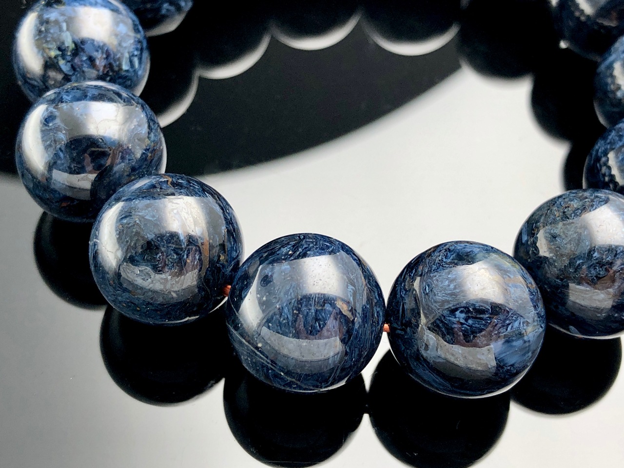 ��1��ʪ�۴������ݽ�Ū�����ͤȿ��̡��ʥߥӥ�����ŷ���Х֥쥹��å�/5A/�֥롼�ԡ����������ȡ�Pietersite/�����С�/�饦���/��15mm/1�ܡ�ŷ����/�ѥ���ȡ���ۡڥ���ꥫ�ġ����󡦹��Ÿ�����������Ͻ�Ÿ���㤤�դ���