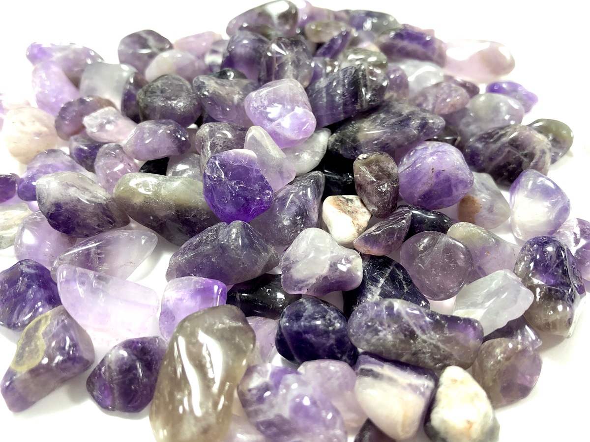 ͥ����ȯ������ŷ���Ф�������å�/�֥饸�뻺/���᥸���ȡ�Amethyst/��徽��/LL������/��100g/γ��������6-20mm��ŷ����/�ѥ���ȡ���ۡڥ���ꥫ�ġ����󡦹��Ÿ�����������Ͻ�Ÿ���㤤�դ���
