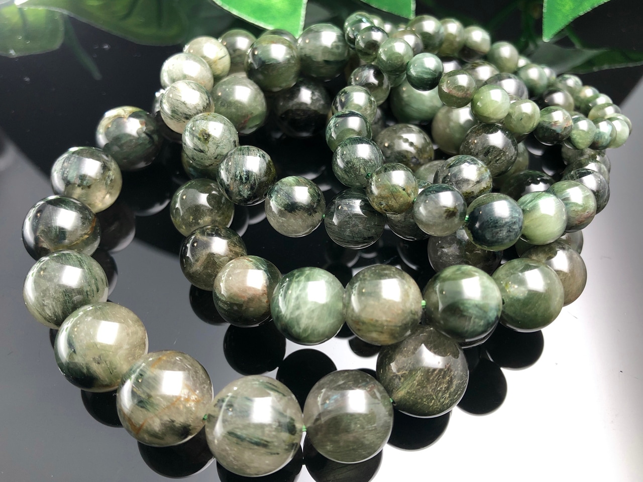 ⭐︎天然銅色ゴールドルチルクオーツ ブレスレット 5.7mm