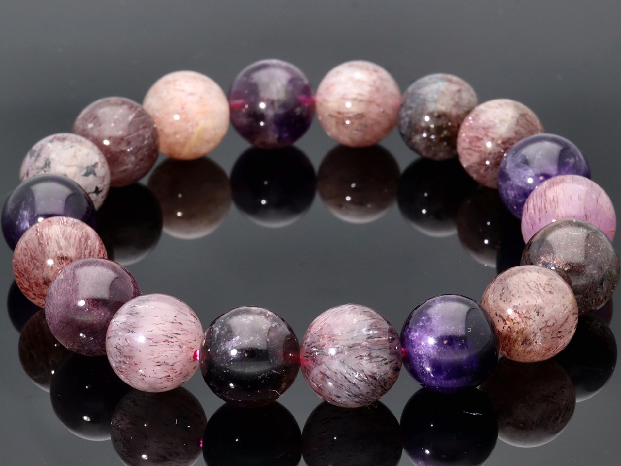 ��1��ʪ��5A���졼�ɡ�ǻ������ʪ��ŷ���Х֥쥹��å�/�����ѡ����֥�(Super seven/��������åɥ��֥�)/�饦���/��11mm/1�ܡ�ŷ����/�ѥ���ȡ���ۡڥ���ꥫ�ġ����󡦹��Ÿ�����������Ͻ�Ÿ���㤤�դ���