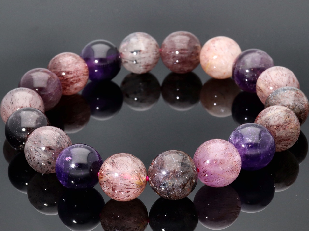 ��1��ʪ��5A���졼�ɡ�ǻ������ʪ��ŷ���Х֥쥹��å�/�����ѡ����֥�(Super seven/��������åɥ��֥�)/�饦���/��11mm/1�ܡ�ŷ����/�ѥ���ȡ���ۡڥ���ꥫ�ġ����󡦹��Ÿ�����������Ͻ�Ÿ���㤤�դ���