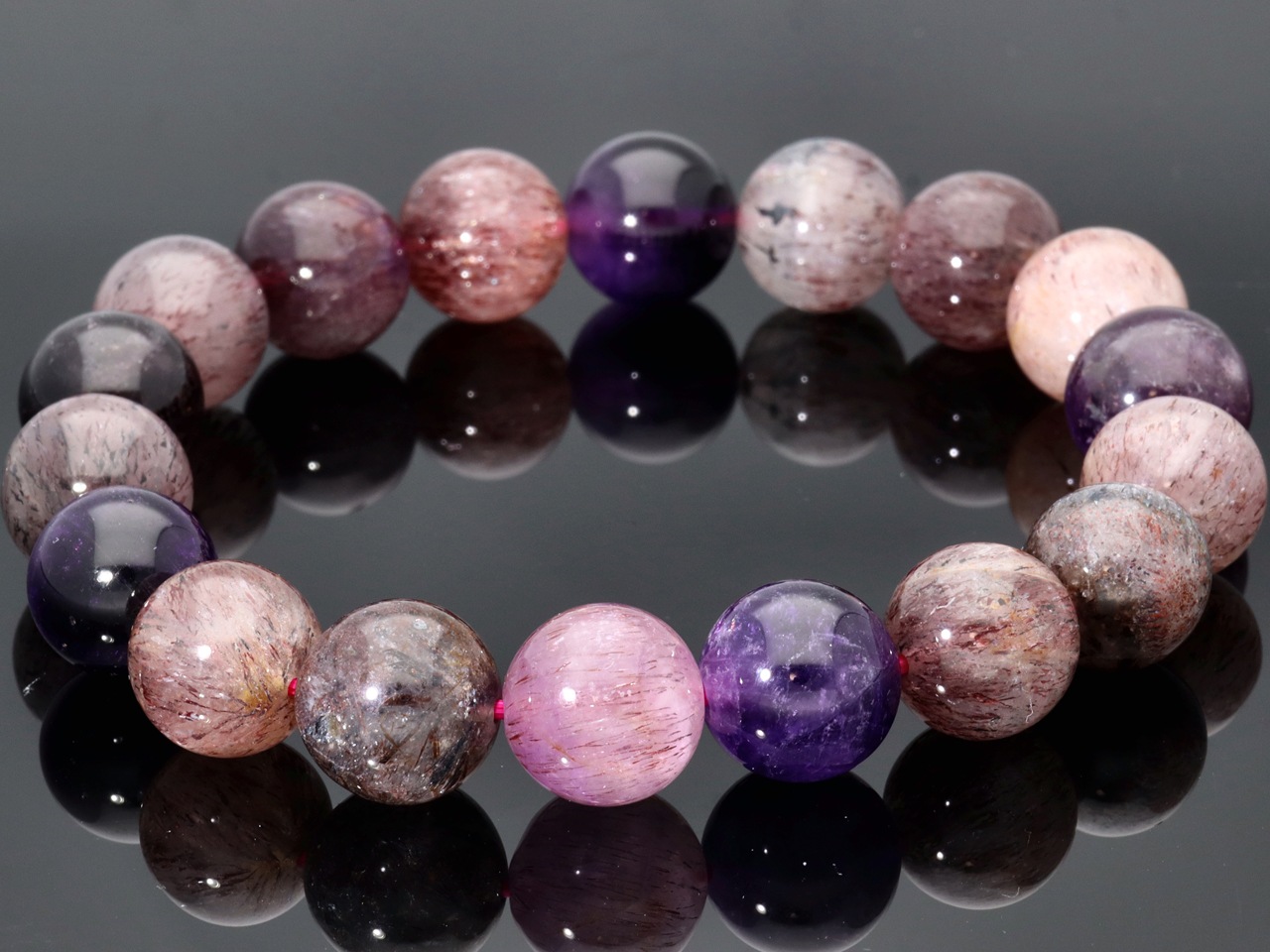 ��1��ʪ��5A���졼�ɡ�ǻ������ʪ��ŷ���Х֥쥹��å�/�����ѡ����֥�(Super seven/��������åɥ��֥�)/�饦���/��11mm/1�ܡ�ŷ����/�ѥ���ȡ���ۡڥ���ꥫ�ġ����󡦹��Ÿ�����������Ͻ�Ÿ���㤤�դ���