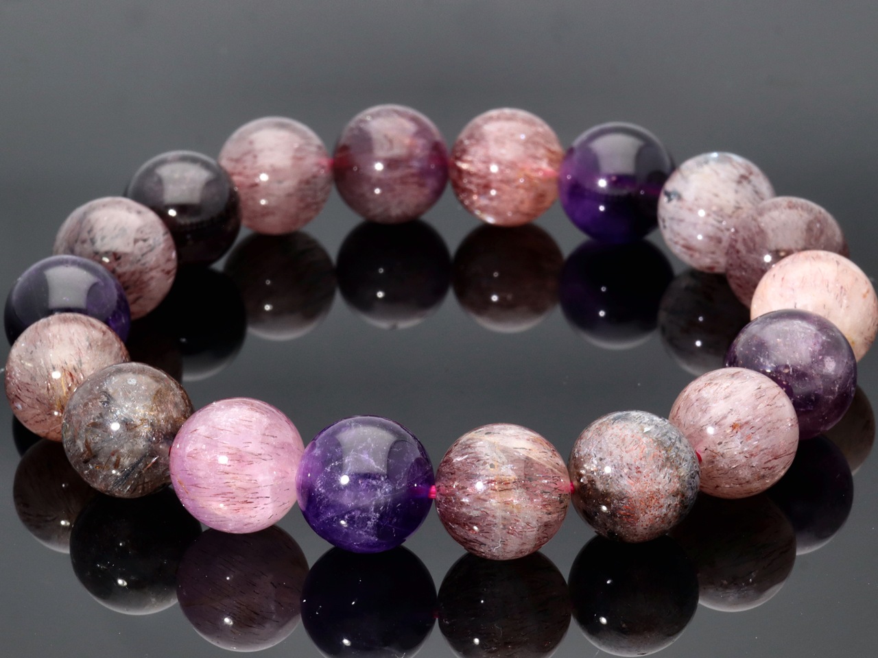 ��1��ʪ��5A���졼�ɡ�ǻ������ʪ��ŷ���Х֥쥹��å�/�����ѡ����֥�(Super seven/��������åɥ��֥�)/�饦���/��11mm/1�ܡ�ŷ����/�ѥ���ȡ���ۡڥ���ꥫ�ġ����󡦹��Ÿ�����������Ͻ�Ÿ���㤤�դ���