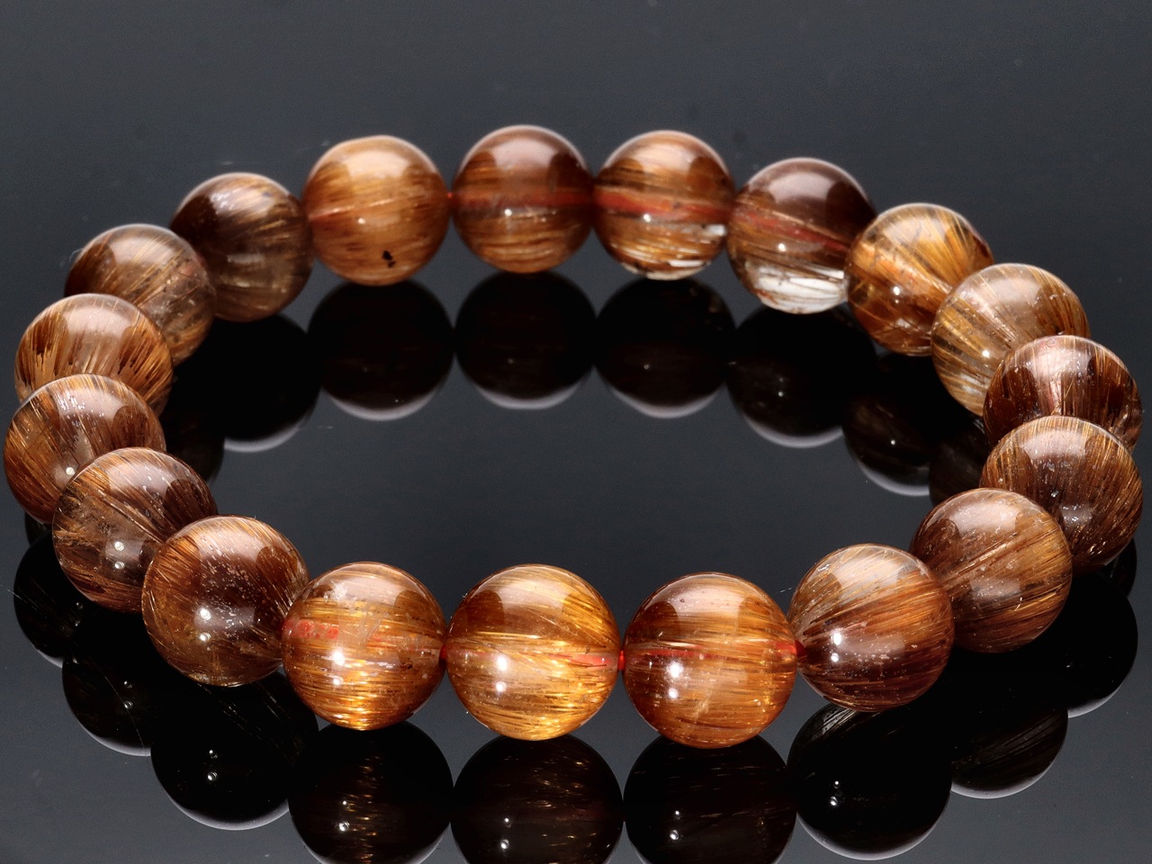 【極上,希少,美品】ブロンズタイチンキャッツアイルチルクォーツ １５㎜ 極上,希少,美品】ブロンズタイチンキャッツアイルチルクォーツ 15㎜