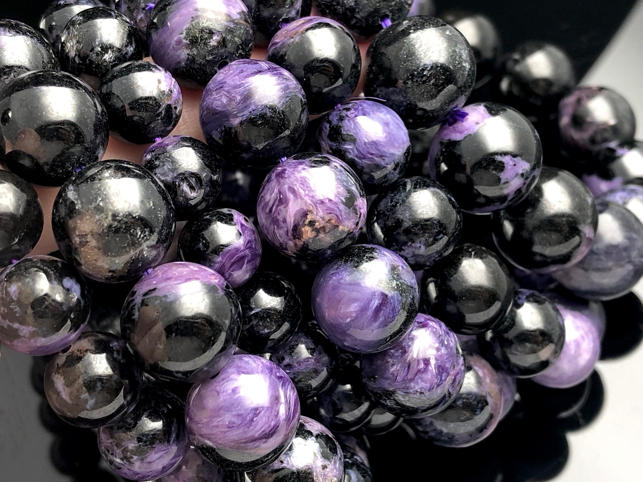 ����������ŷ���Х֥쥹��å�/�֥�å��ѡ��ץ����������ȡʥ������/Charoite��/�饦���/��16mm/1�ܡ�ŷ����/�ѥ���ȡ���ۡڥ���ꥫ�ġ����󡦹��Ÿ�����������Ͻ�Ÿ���㤤�դ���