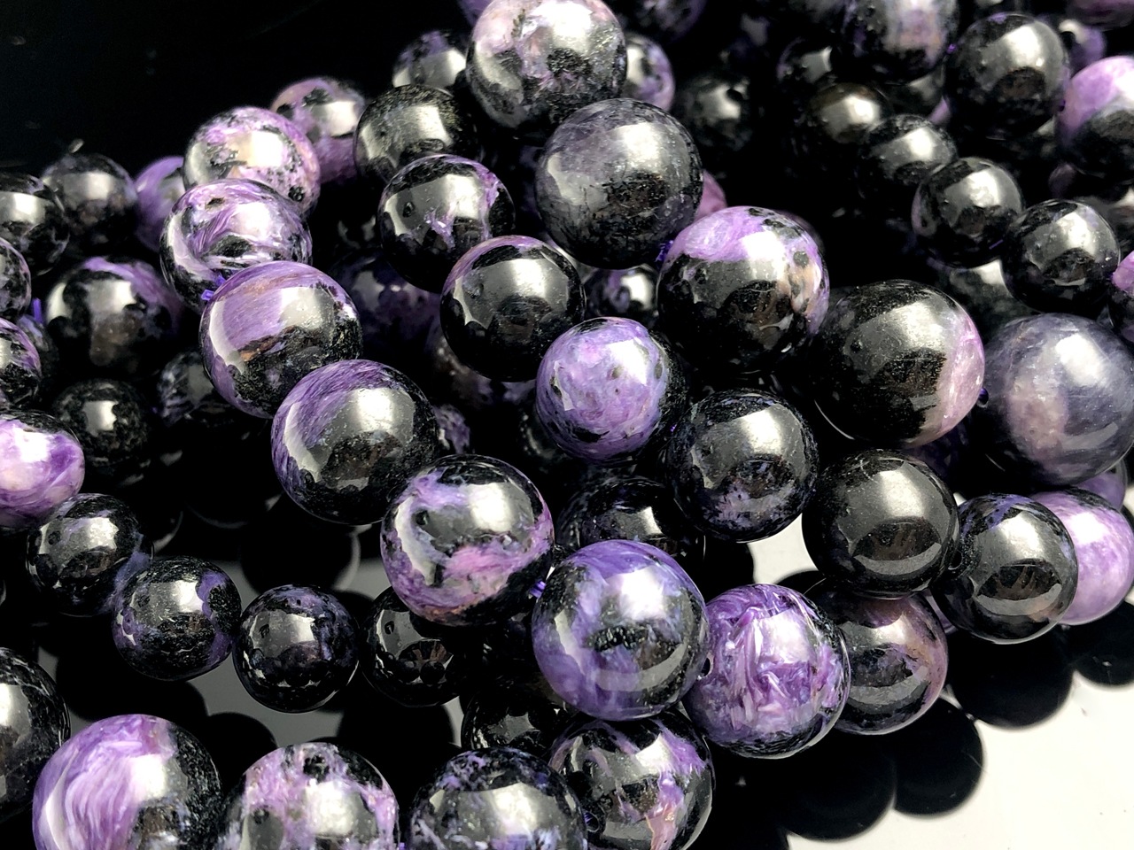 ����������ŷ���Х֥쥹��å�/�֥�å��ѡ��ץ����������ȡʥ������/Charoite��/�饦���/��16mm/1�ܡ�ŷ����/�ѥ���ȡ���ۡڥ���ꥫ�ġ����󡦹��Ÿ�����������Ͻ�Ÿ���㤤�դ���