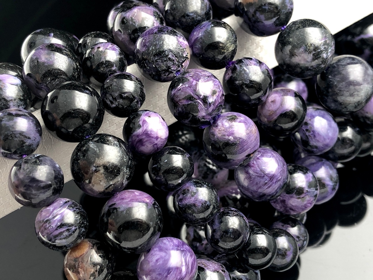 ����������ŷ���Х֥쥹��å�/�֥�å��ѡ��ץ����������ȡʥ������/Charoite��/�饦���/��16mm/1�ܡ�ŷ����/�ѥ���ȡ���ۡڥ���ꥫ�ġ����󡦹��Ÿ�����������Ͻ�Ÿ���㤤�դ���