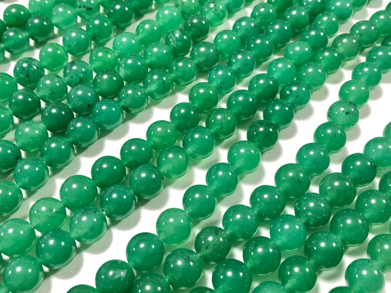 グリーン天然石　D501 グリーン天然石D501