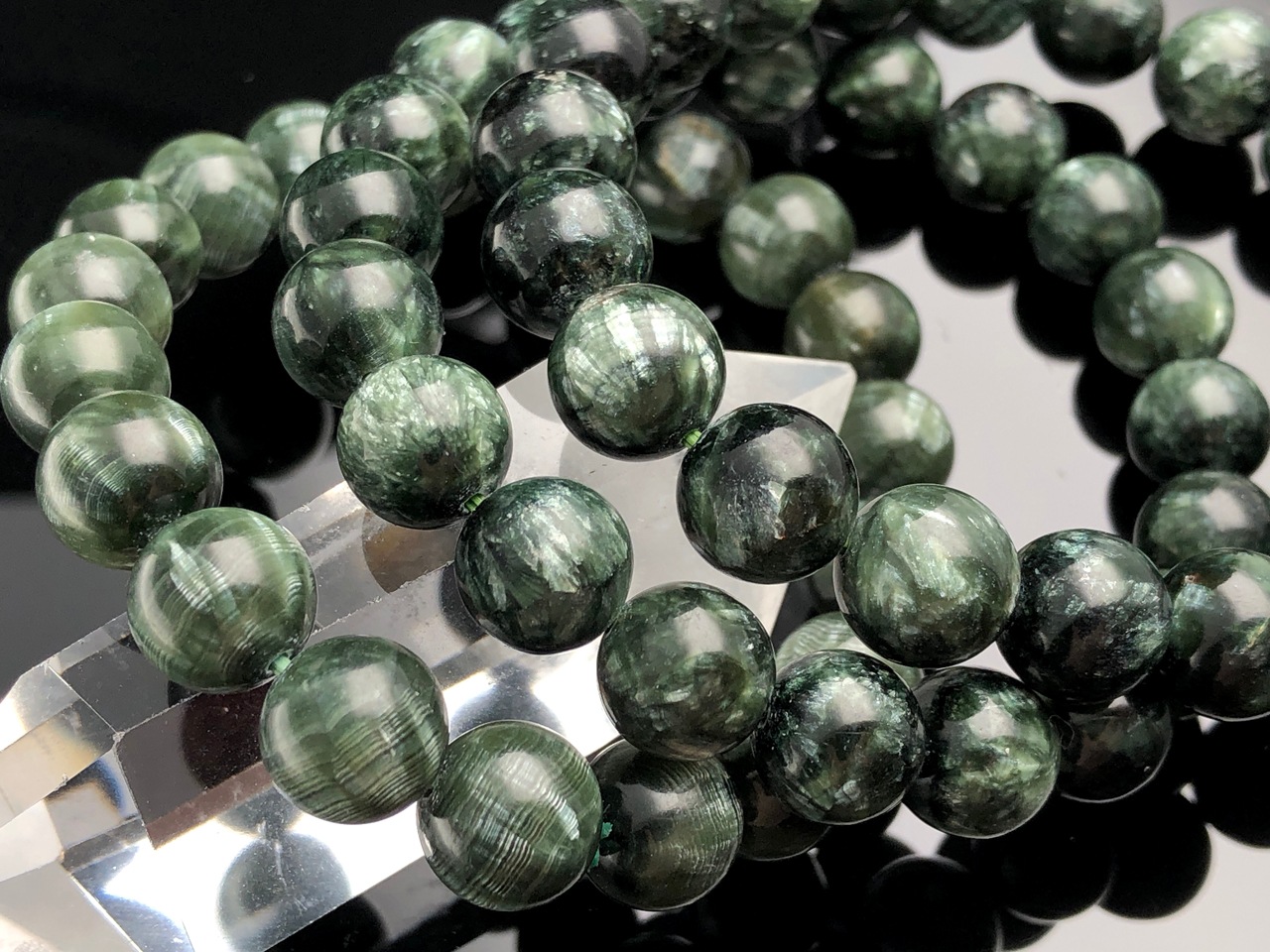 ����������ŷ���Х֥쥹��å�/����ե��ʥ��ȡ�Seraphinite/�����Υ��ꥢ/����ť�С�/�饦���/��10mm/1�ܡ�ŷ����/�ѥ���ȡ���ۡڥ���ꥫ�ġ����󡦹��Ÿ�����������Ͻ�Ÿ���㤤�դ���