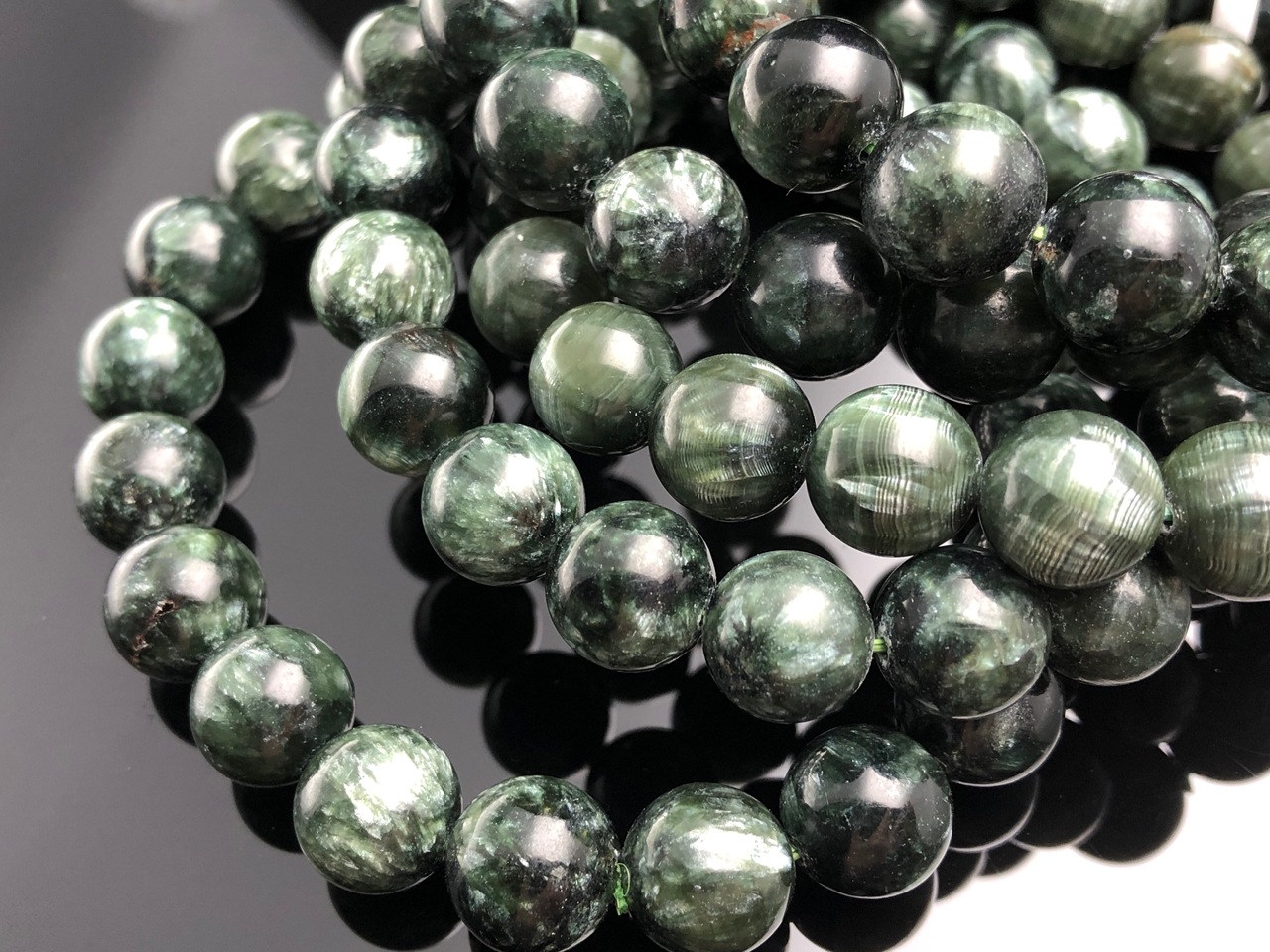 ����������ŷ���Х֥쥹��å�/����ե��ʥ��ȡ�Seraphinite/�����Υ��ꥢ/����ť�С�/�饦���/��10mm/1�ܡ�ŷ����/�ѥ���ȡ���ۡڥ���ꥫ�ġ����󡦹��Ÿ�����������Ͻ�Ÿ���㤤�դ���