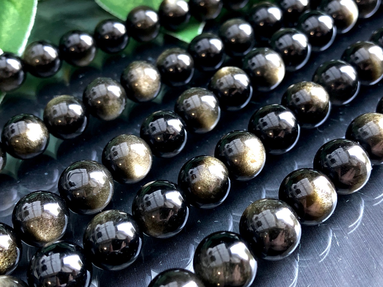 ★ご確認用★つやつや丸玉【ゴールデンカルサイト】❤️ ゴールデンカルサイト丸玉 パワーストーン 参考 ゴールデンカルサイト