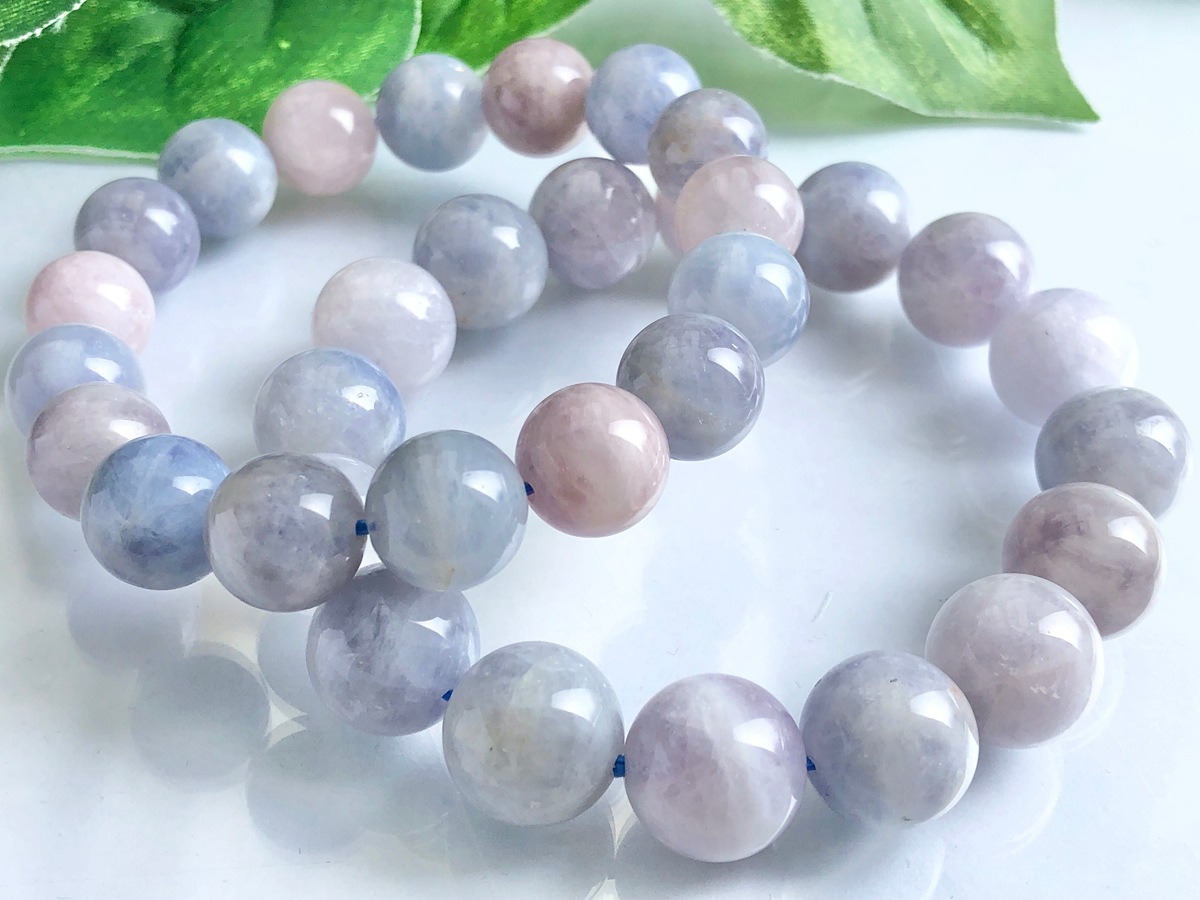 日本未発売】美しい天然発色☆ピンクとブルーのキラキラスター