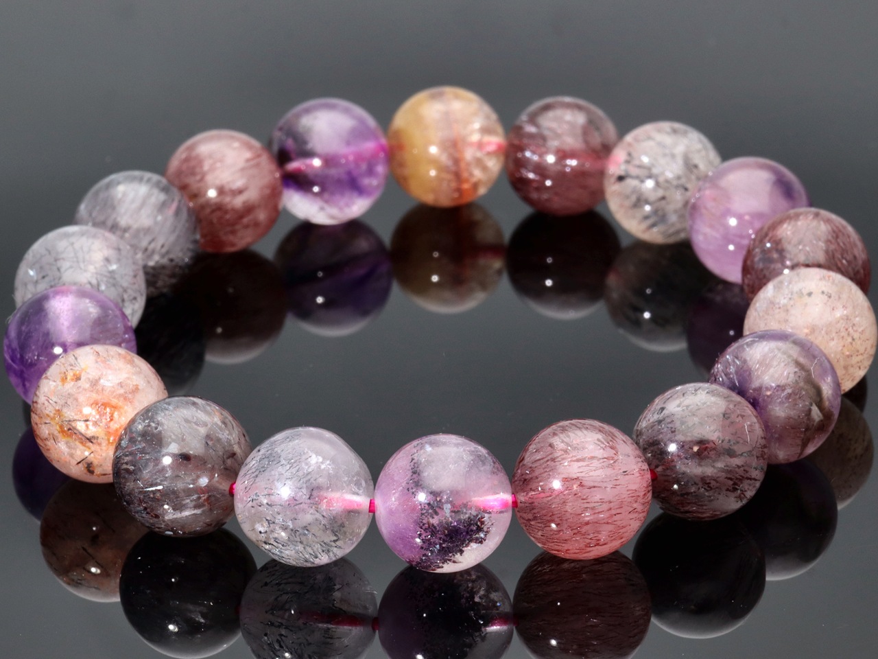 ��1��ʪ��5A���졼�ɡ�ǻ������ʪ��ŷ���Х֥쥹��å�/�����ѡ����֥�(Super seven/��������åɥ��֥�)/�饦���/��11mm/1�ܡ�ŷ����/�ѥ���ȡ���ۡڥ���ꥫ�ġ����󡦹��Ÿ�����������Ͻ�Ÿ���㤤�դ���