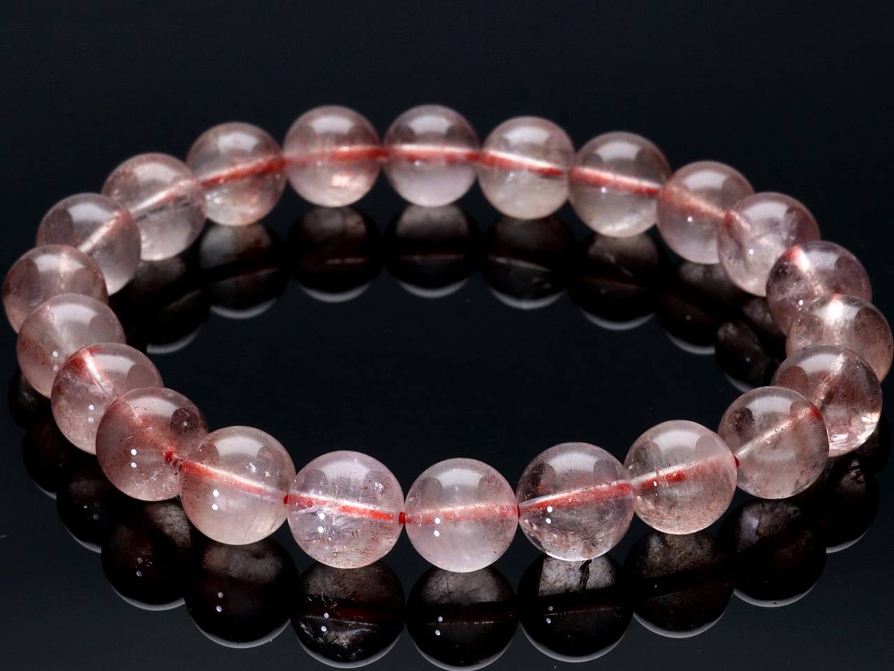 ��1��ʪ��Ķ�쥢���饹�������١��������ݶ̡������ե����󻺡�ŷ���Х֥쥹��å�/���ȥ��٥꡼�������ġ�Strawberry Quartz/���徽��/�饦���/��8mm/1�ܡ�ŷ����/�ѥ���ȡ���ۡڥ���ꥫ�ġ����󡦹��Ÿ�����������Ͻ�Ÿ���㤤�դ���