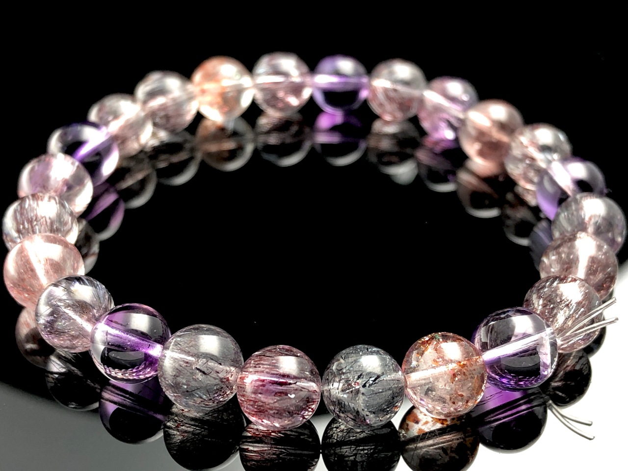 ¡Ú1ÅÀʪ¡Û¥Ö¥é¥¸¥ë»º¡úFA/Å·Á³ÀХ֥쥹¥ì¥Ã¥È/¥¹¡¼¥Ñ¡¼¥»¥Ö¥ó(Super seven/¥»¥¤¥¯¥ê¥Ã¥É¥»¥Ö¥ó)/¥é¥¦¥ó¥É/Ìó7mm/1ËÜ¡ÚÅ·Á³ÀÐ/¥Ñ¥ï¡¼¥¹¥È¡¼¥ó¡Û¡Ú¥¢¥á¥ê¥«¥Ä¡¼¥½¥ó¡¦¹á¹ÁŸ¼¨²ñ¡¦À¤³¦³ÆÃϽПÉÊÇ㤤ÉÕ¤±¡Û