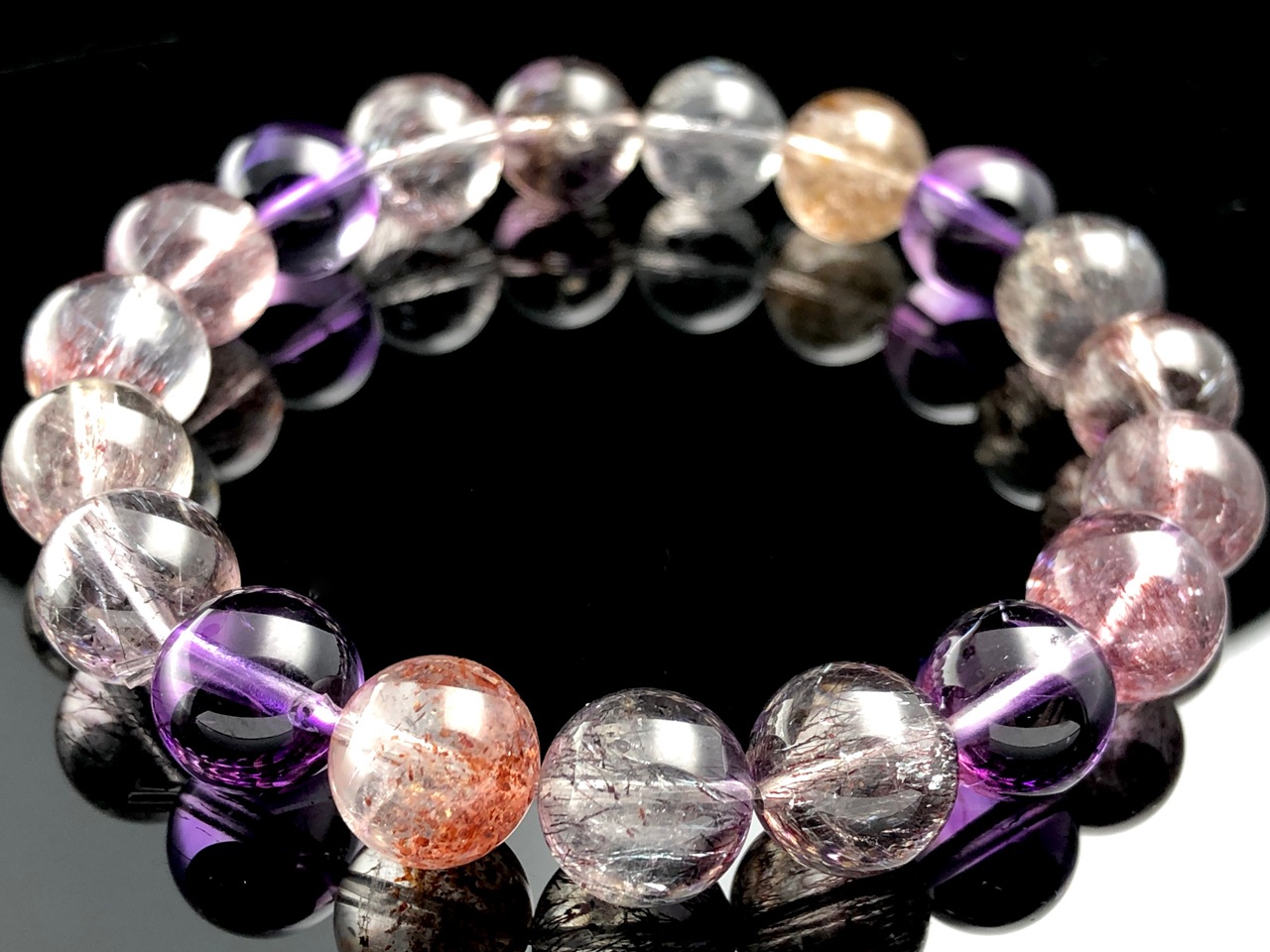 ��1��ʪ�ۥ֥饸�뻺��FA/ŷ���Х֥쥹��å�/�����ѡ����֥�(Super seven/��������åɥ��֥�)/�饦���/��10mm/1�ܡ�ŷ����/�ѥ���ȡ���ۡڥ���ꥫ�ġ����󡦹��Ÿ�����������Ͻ�Ÿ���㤤�դ���