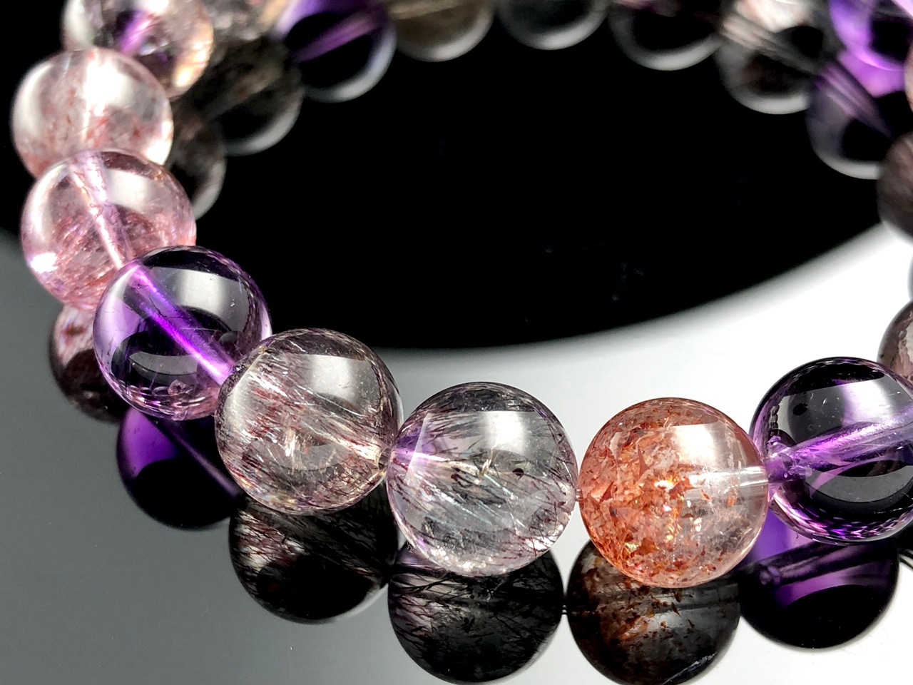 ��1��ʪ�ۥ֥饸�뻺��FA/ŷ���Х֥쥹��å�/�����ѡ����֥�(Super seven/��������åɥ��֥�)/�饦���/��10mm/1�ܡ�ŷ����/�ѥ���ȡ���ۡڥ���ꥫ�ġ����󡦹��Ÿ�����������Ͻ�Ÿ���㤤�դ���