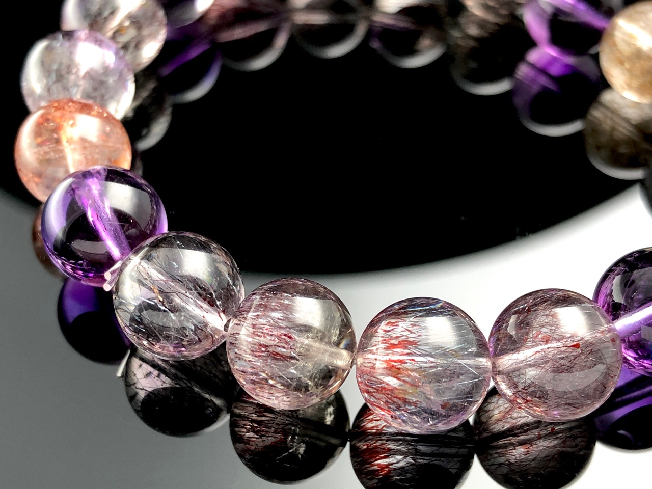 ��1��ʪ�ۥ֥饸�뻺��FA/ŷ���Х֥쥹��å�/�����ѡ����֥�(Super seven/��������åɥ��֥�)/�饦���/��10mm/1�ܡ�ŷ����/�ѥ���ȡ���ۡڥ���ꥫ�ġ����󡦹��Ÿ�����������Ͻ�Ÿ���㤤�դ���