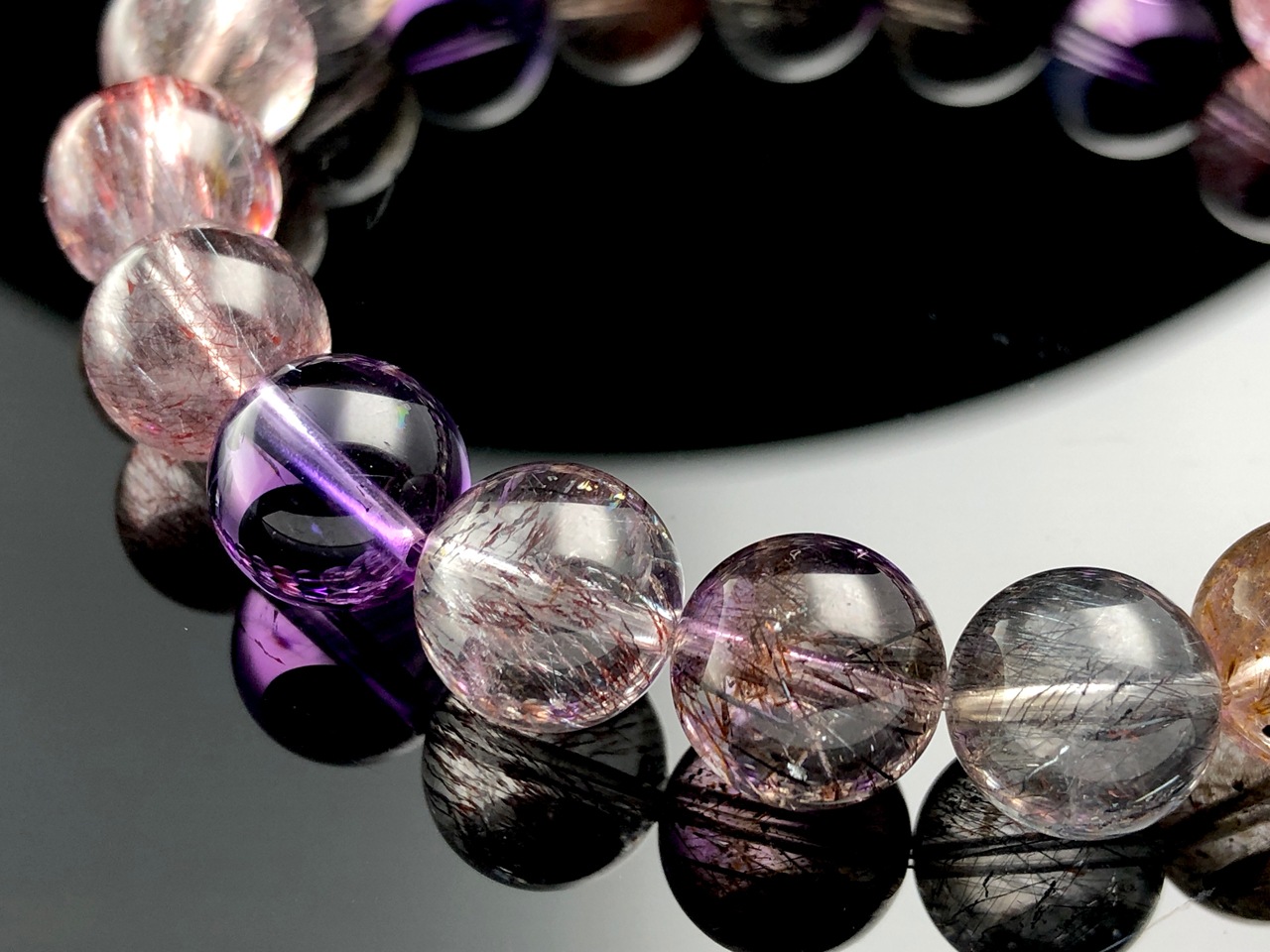 ��1��ʪ�ۥ֥饸�뻺��FA/ŷ���Х֥쥹��å�/�����ѡ����֥�(Super seven/��������åɥ��֥�)/�饦���/��10mm/1�ܡ�ŷ����/�ѥ���ȡ���ۡڥ���ꥫ�ġ����󡦹��Ÿ�����������Ͻ�Ÿ���㤤�դ���