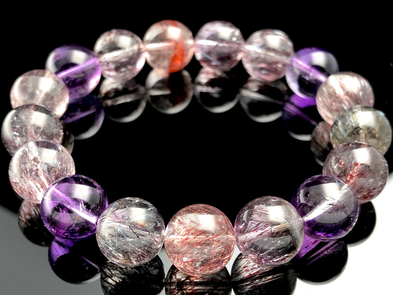 ��1��ʪ�ۥ֥饸�뻺��FA/ŷ���Х֥쥹��å�/�����ѡ����֥�(Super seven/��������åɥ��֥�)/�饦���/��11mm/1�ܡ�ŷ����/�ѥ���ȡ���ۡڥ���ꥫ�ġ����󡦹��Ÿ�����������Ͻ�Ÿ���㤤�դ���