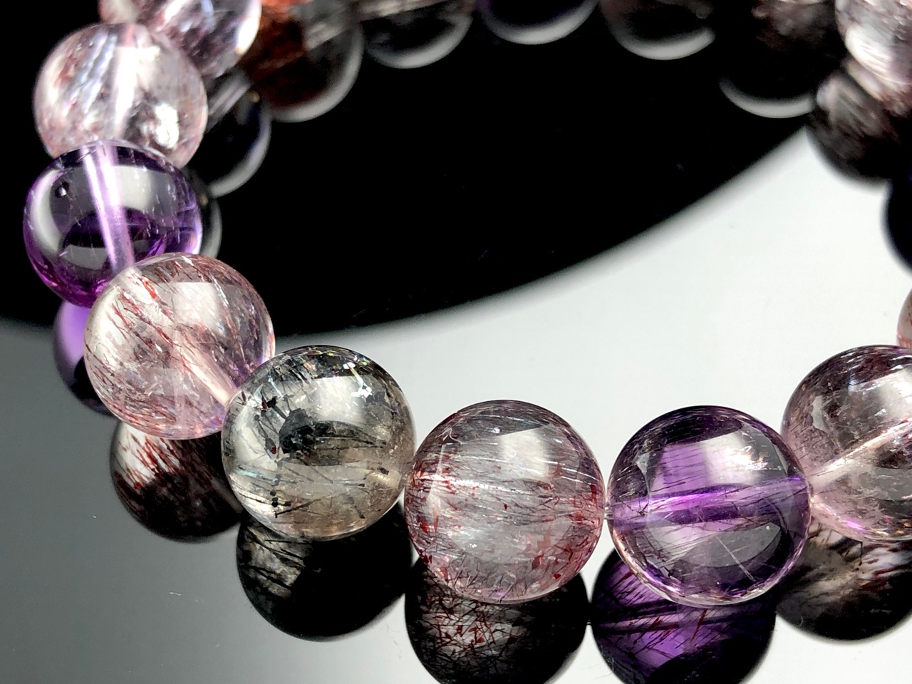 ��1��ʪ�ۥ֥饸�뻺��FA/ŷ���Х֥쥹��å�/�����ѡ����֥�(Super seven/��������åɥ��֥�)/�饦���/��11mm/1�ܡ�ŷ����/�ѥ���ȡ���ۡڥ���ꥫ�ġ����󡦹��Ÿ�����������Ͻ�Ÿ���㤤�դ���