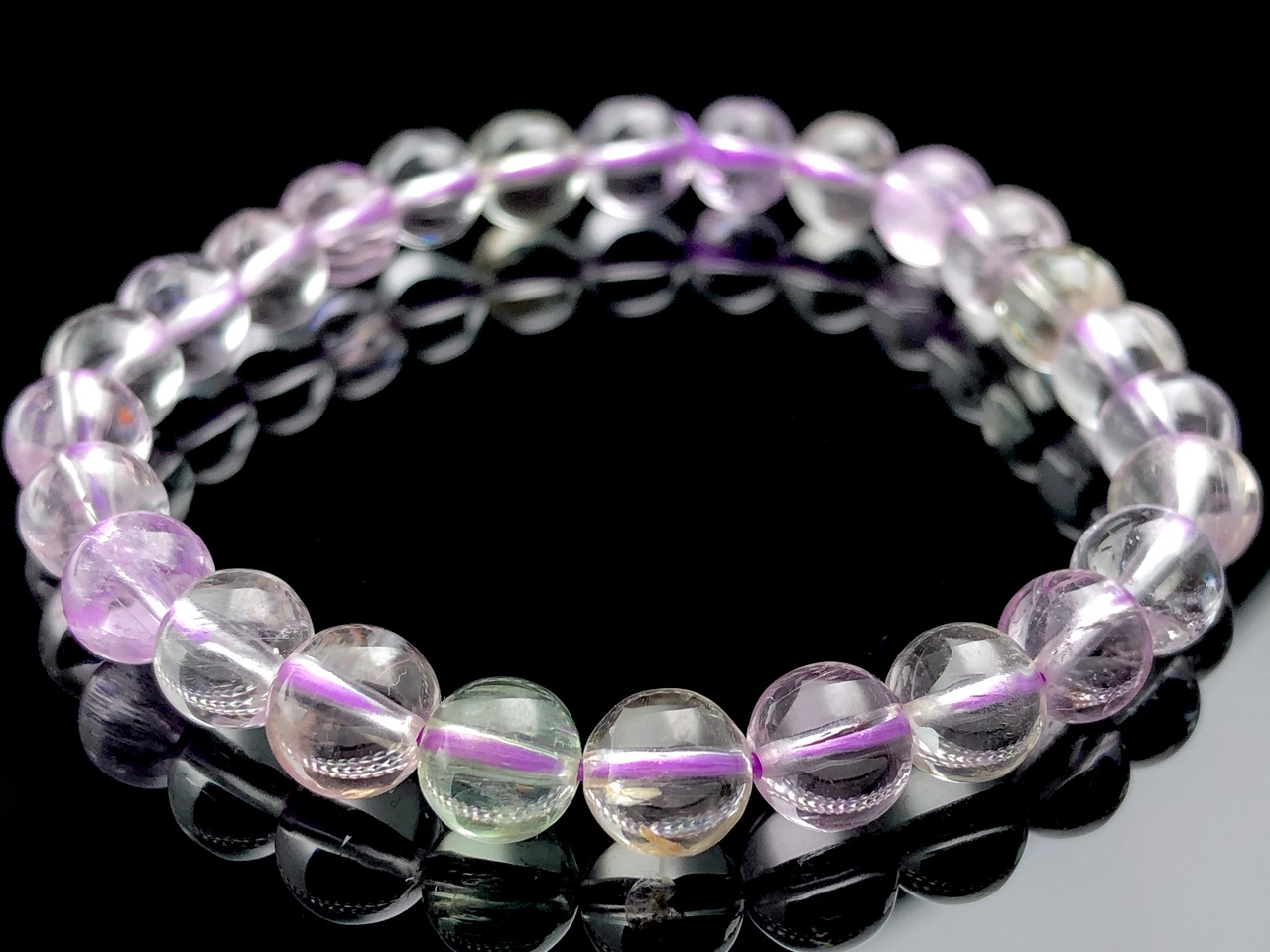 ��1��ʪ��FA��󥯡�������Ʃ�������饤��å��ԥ󥯡�ŷ���Х֥쥹��å�/����ĥ����ȡ�Kunzite/�ꥷ�����С�/�饦���/��6mm/1�ܡ�ŷ����/�ѥ���ȡ���ۡڥ���ꥫ�ġ����󡦹��Ÿ�����������Ͻ�Ÿ���㤤�դ���