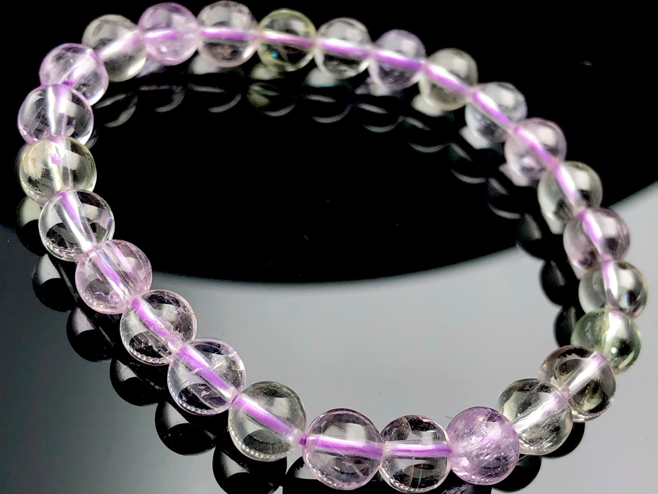 ��1��ʪ��FA��󥯡�������Ʃ�������饤��å��ԥ󥯡�ŷ���Х֥쥹��å�/����ĥ����ȡ�Kunzite/�ꥷ�����С�/�饦���/��6mm/1�ܡ�ŷ����/�ѥ���ȡ���ۡڥ���ꥫ�ġ����󡦹��Ÿ�����������Ͻ�Ÿ���㤤�դ���