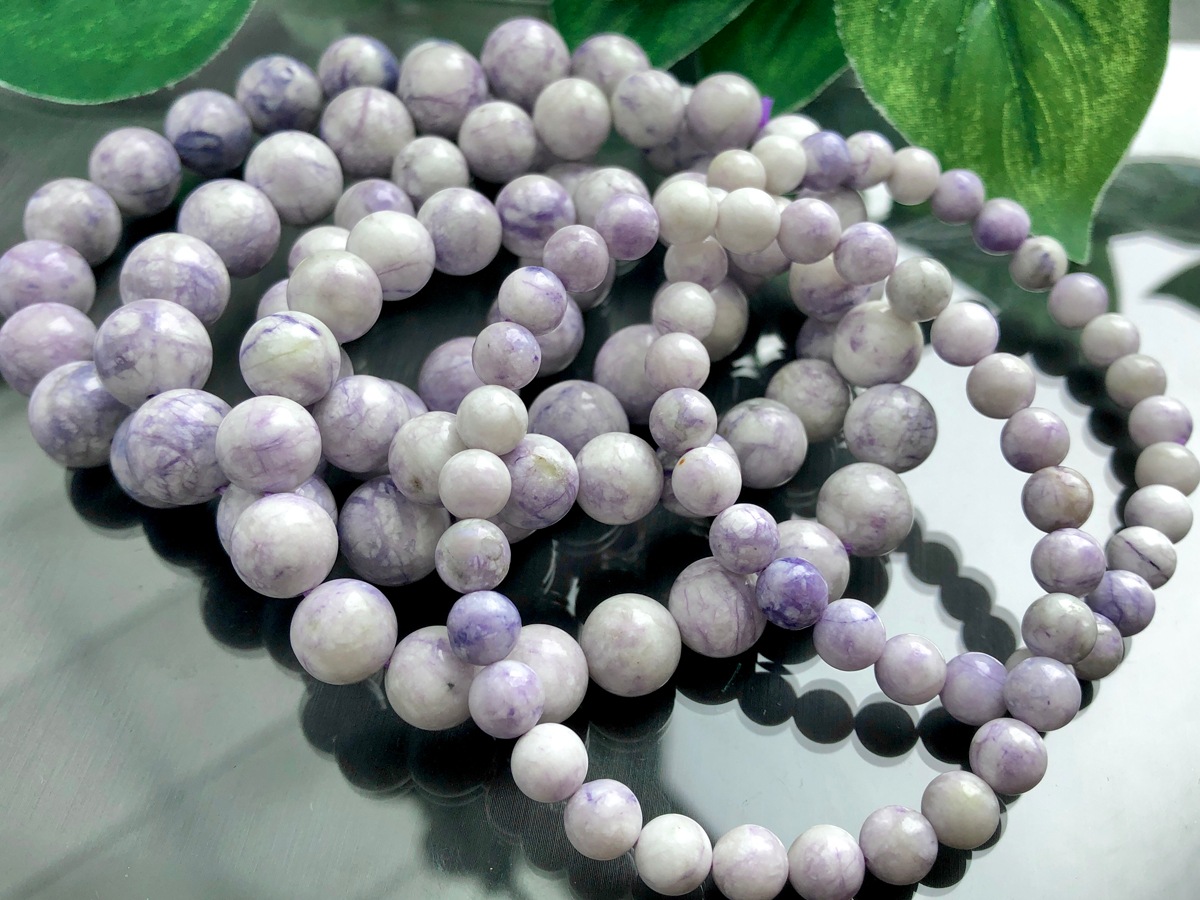 ブルーフローライト スフィア 丸玉 激安 天然石 パワーストーン 4