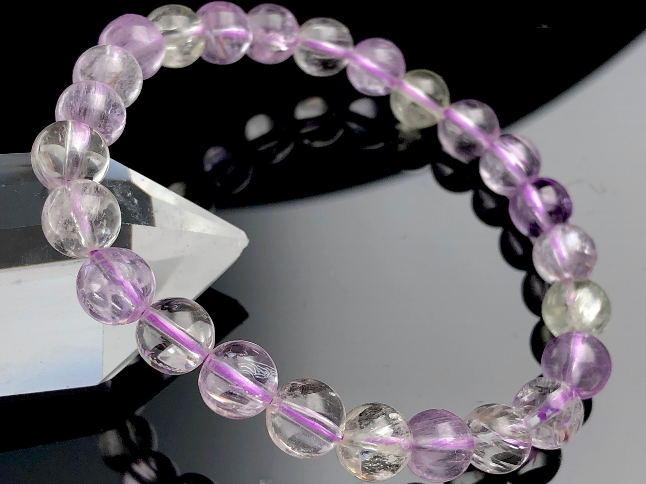 ¡Ú1ÅÀʪ¡ÛFA¥é¥ó¥¯¡úÈþ¤·¤¤Æ©ÌÀ´¶¡ú¥é¥¤¥é¥Ã¥¯¥Ô¥ó¥¯¡úÅ·Á³ÀХ֥쥹¥ì¥Ã¥È/¥¯¥ó¥Ä¥¡¥¤¥È¡ÊKunzite/¥ê¥·¥¢µ±ÀСË/¥é¥¦¥ó¥É/Ìó7mm/1ËÜ¡ÚÅ·Á³ÀÐ/¥Ñ¥ï¡¼¥¹¥È¡¼¥ó¡Û¡Ú¥¢¥á¥ê¥«¥Ä¡¼¥½¥ó¡¦¹á¹ÁŸ¼¨²ñ¡¦À¤³¦³ÆÃϽПÉÊÇ㤤ÉÕ¤±¡Û