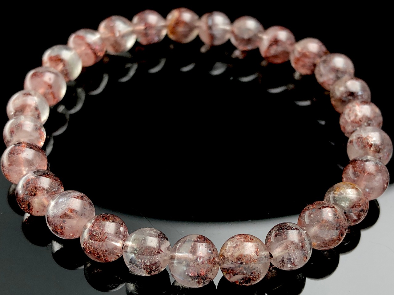 ��1��ʪ�ۥ֥饸�뻺��ŷ���Х֥쥹��å�/��åɥե���ȥॹ���ѡ����֥�(Super seven/��������åɥ��֥�/���ƿ徽)/�饦���/��6mm/1�ܡ�ŷ����/�ѥ���ȡ���ۡڥ���ꥫ�ġ����󡦹��Ÿ�����������Ͻ�Ÿ���㤤�դ���